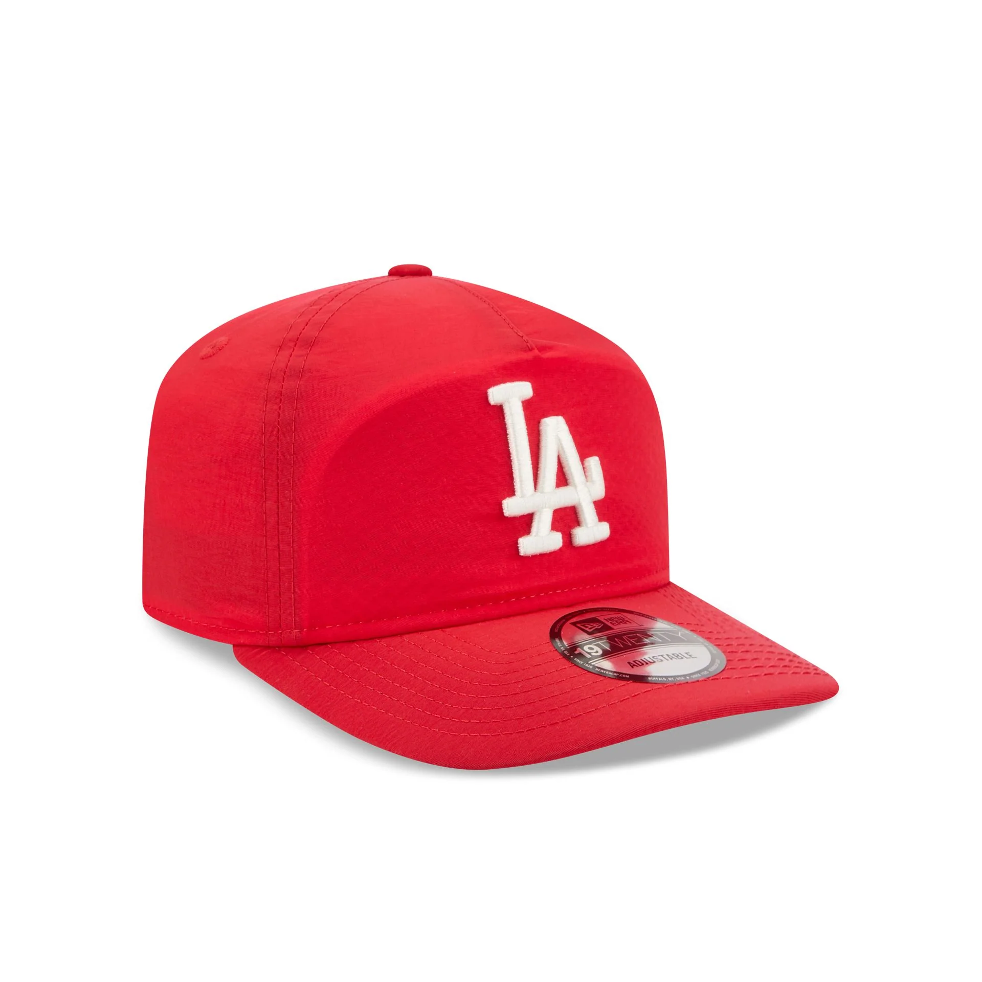 Los Angeles Dodgers Red Nylon 19TWENTY Adjustable Hat - Image 3