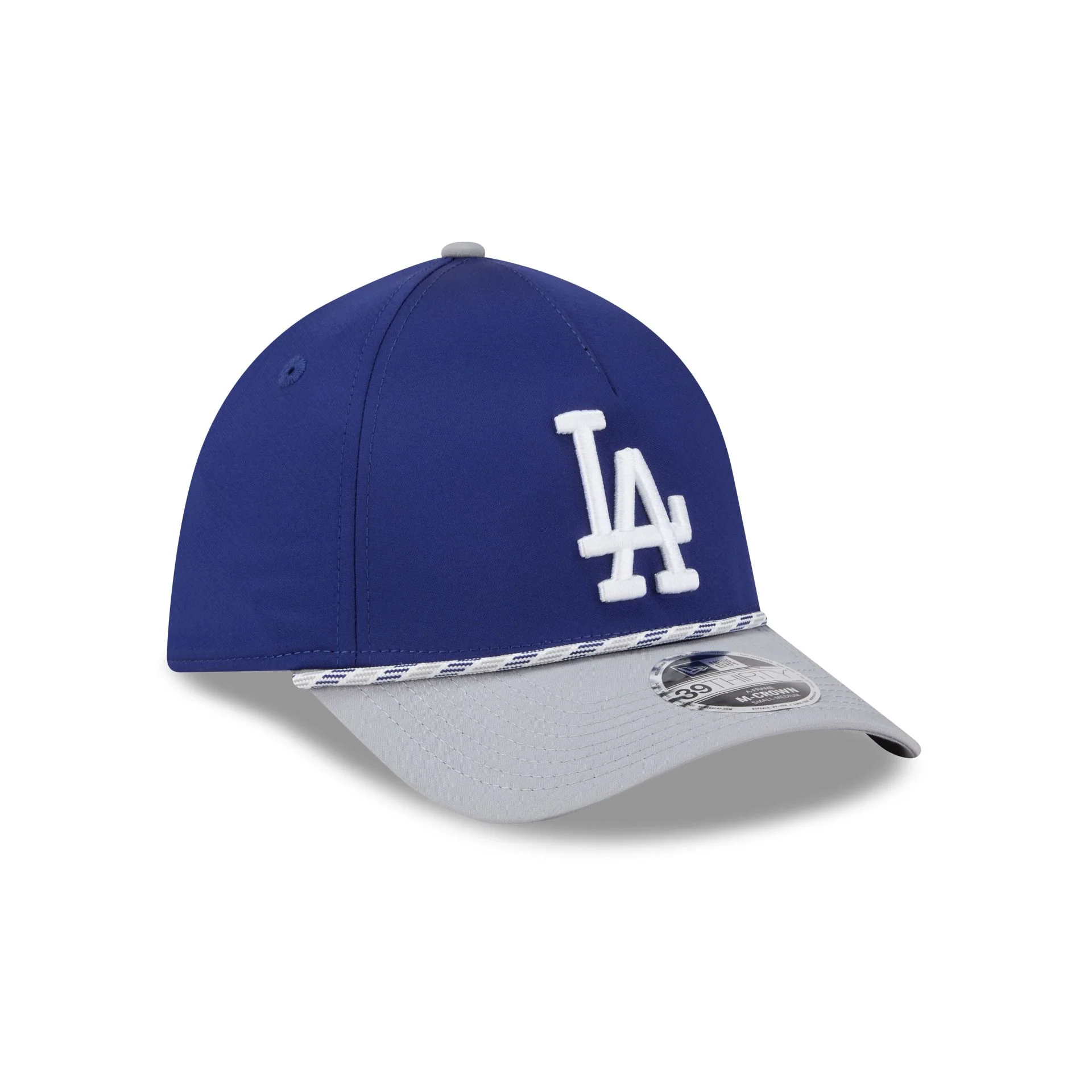 Los Angeles Dodgers Rope 39THIRTY M-Crown A-Frame Stretch Fit Hat - Image 3