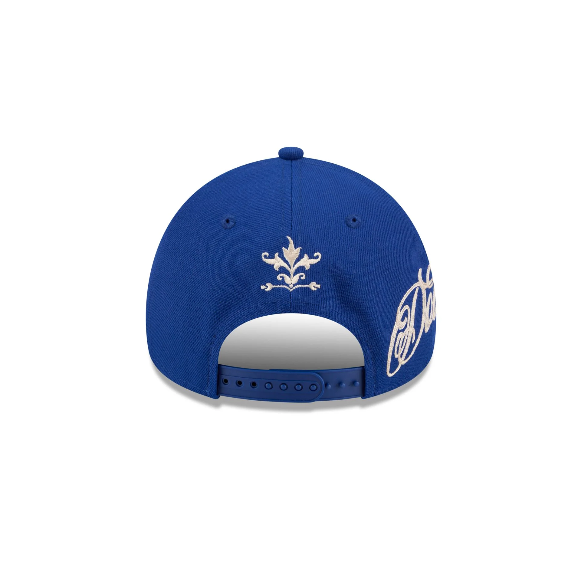 Los Angeles Dodgers Script Blue 9FORTY A-Frame Snapback Hat - Image 6