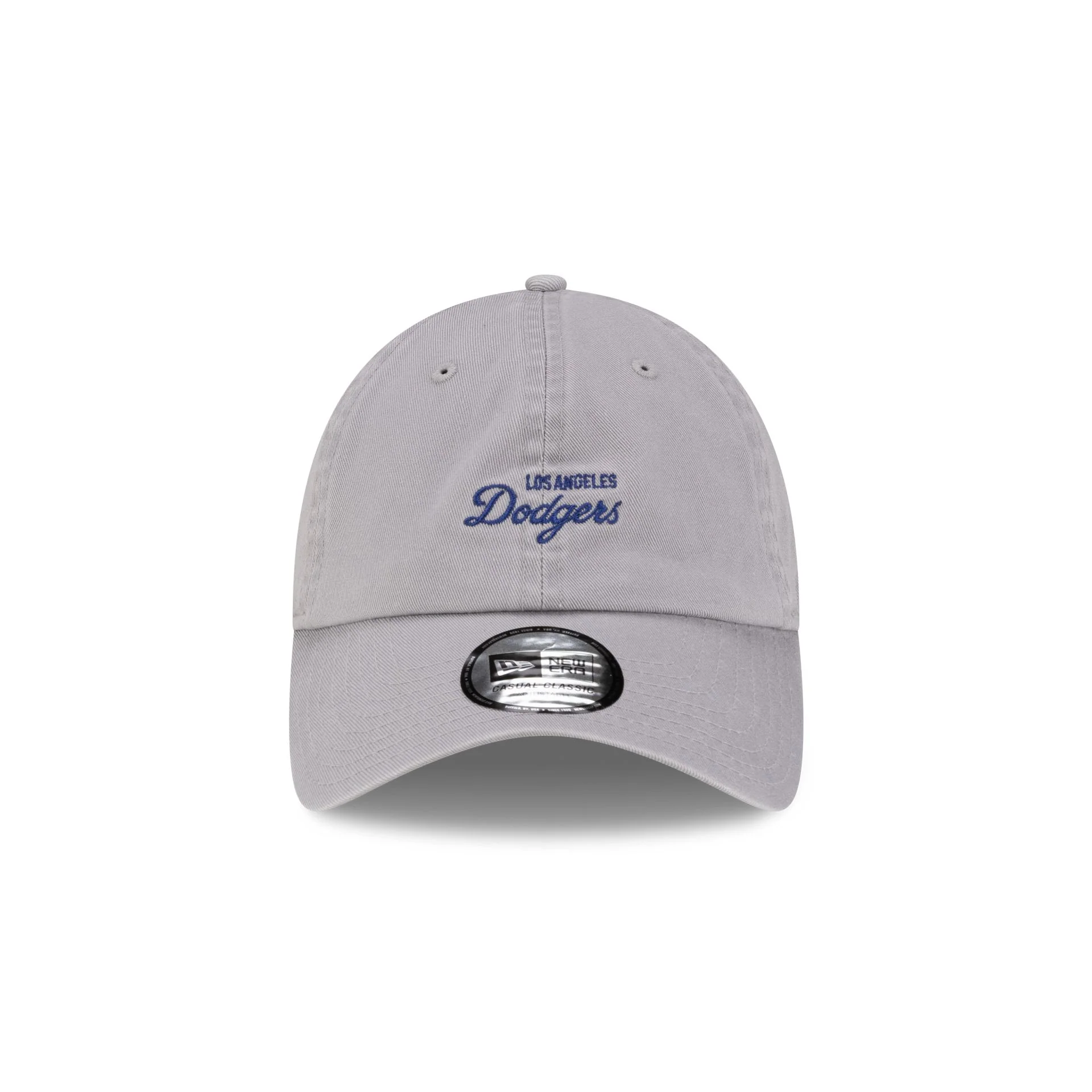 Los Angeles Dodgers Script Gray Casual Classic Adjustable Hat - Image 2