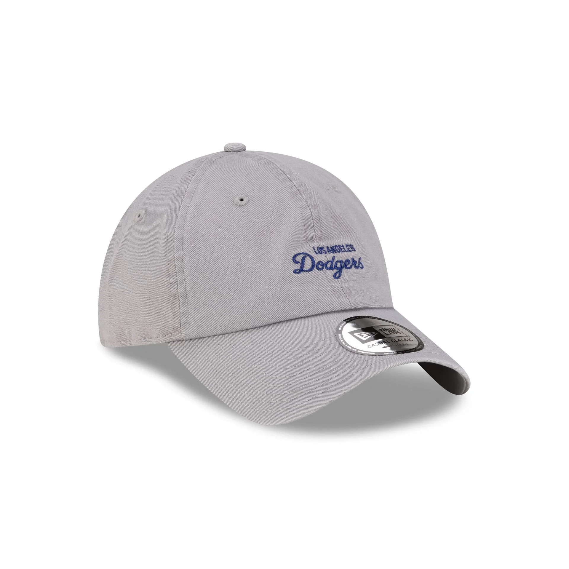 Los Angeles Dodgers Script Gray Casual Classic Adjustable Hat - Image 3