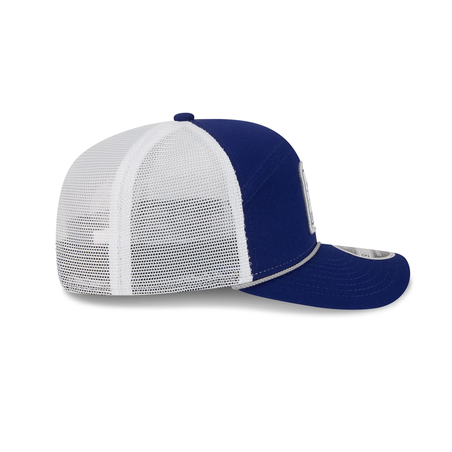 Los Angeles Dodgers Square Patch Split Panel 9SEVENTY Trucker Hat - Image 5