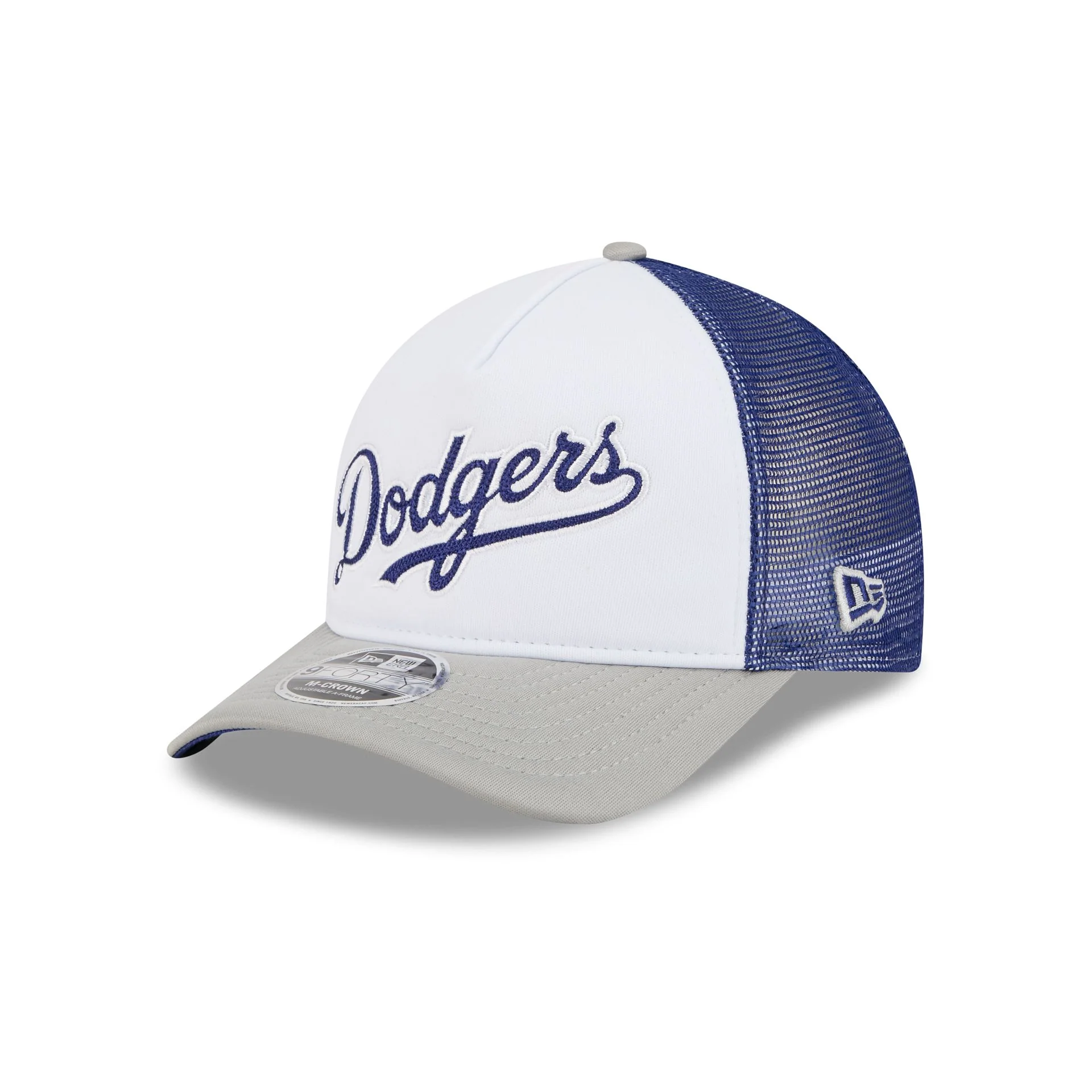 Los Angeles Dodgers Summer Derby 9FORTY M-Crown A-Frame Snapback Hat - Image 3