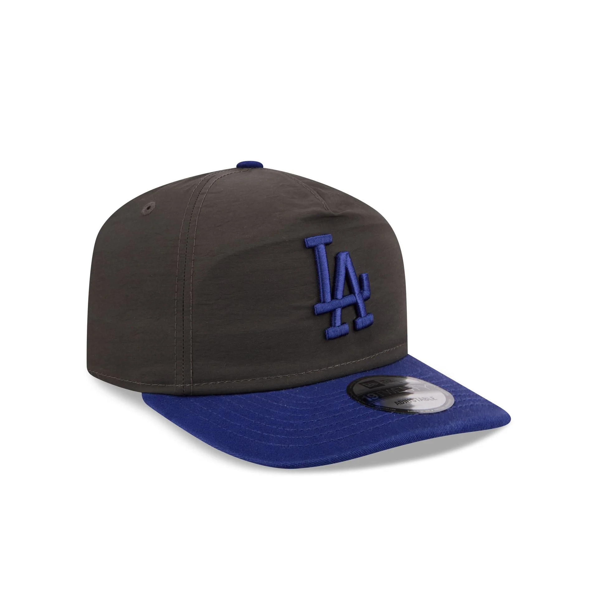 Los Angeles Dodgers Three Looms Nylon Black 19TWENTY Adjustable Hat - Image 3