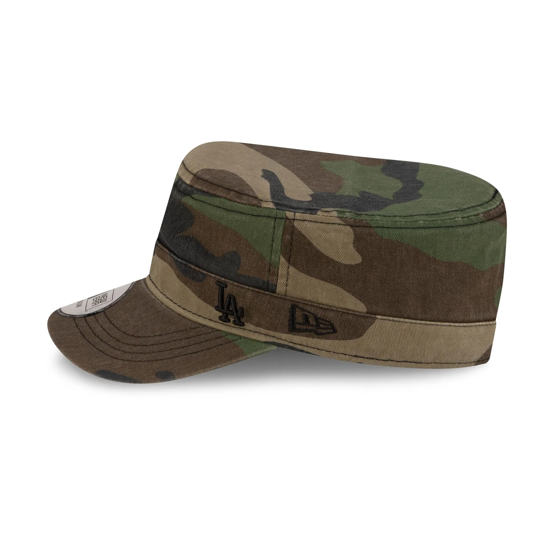 Los Angeles Dodgers Woodland Camo Military Cap - Image 4
