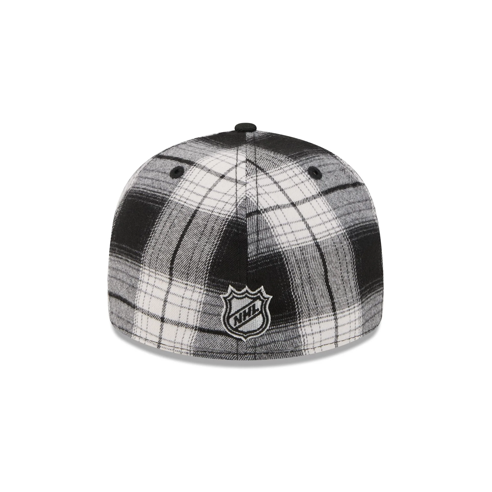 Los Angeles Kings Grunge Plaid Retro Crown 59FIFTY Fitted Hat - Image 6