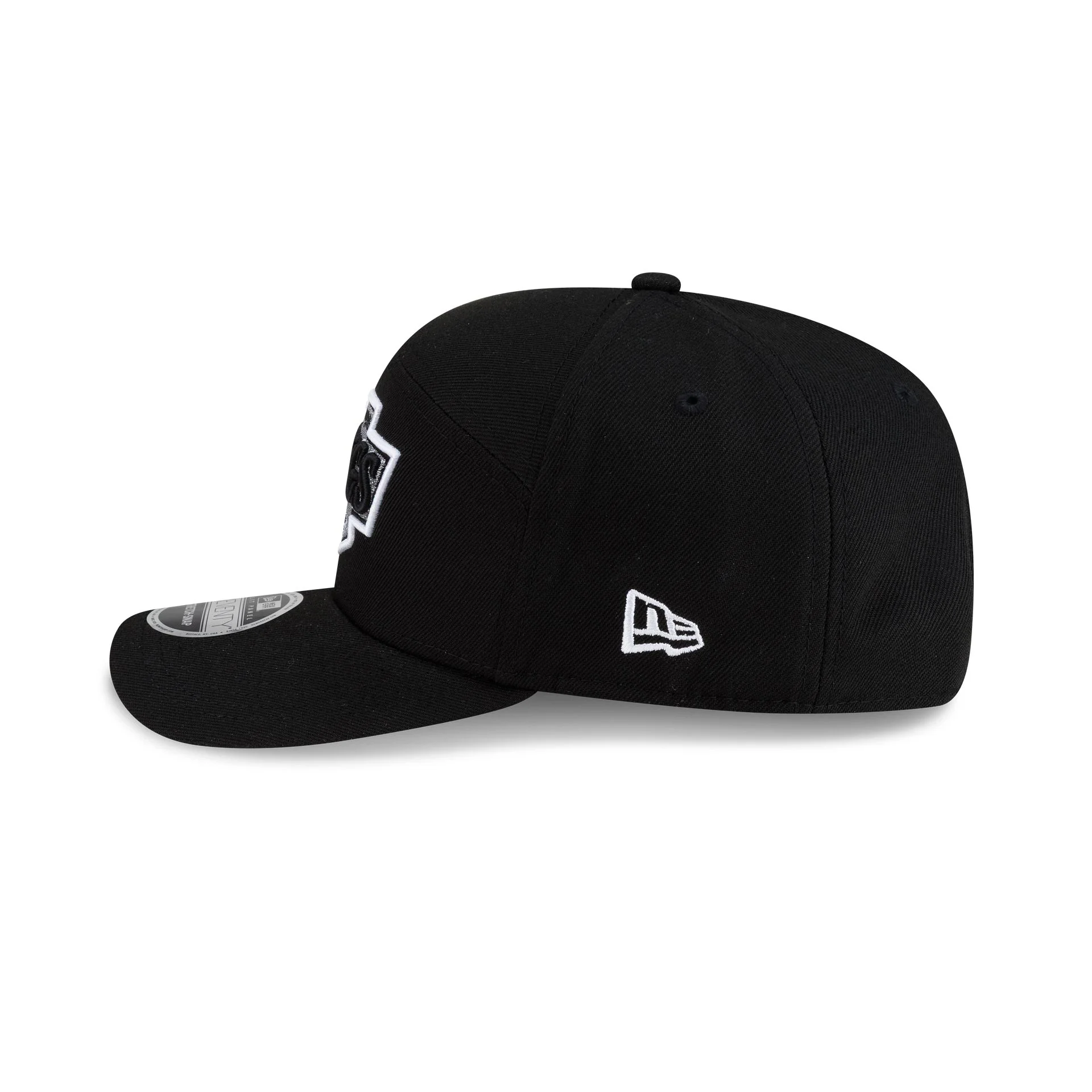 Los Angeles Kings Poly Split Panel 9SEVENTY Stretch-Snap Hat - Image 4