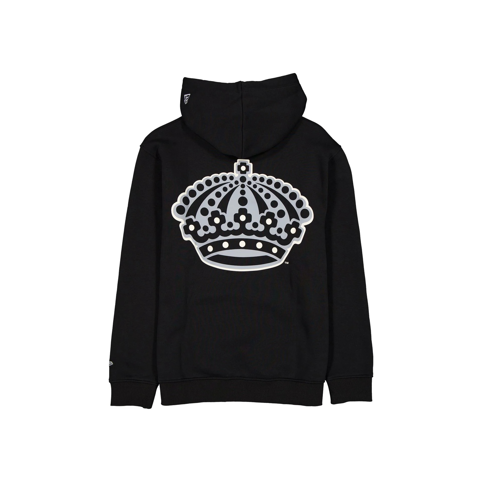 Los Angeles Kings Retro Black Hoodie - Image 2