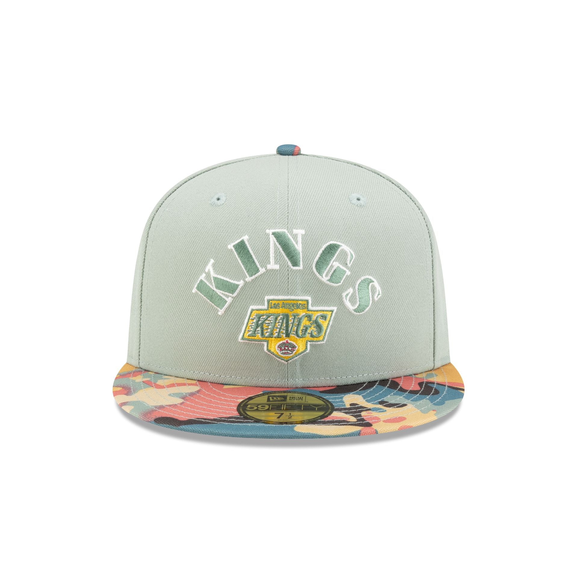 Los Angeles Kings Retro Everest Camo 59FIFTY Fitted Hat - Image 2
