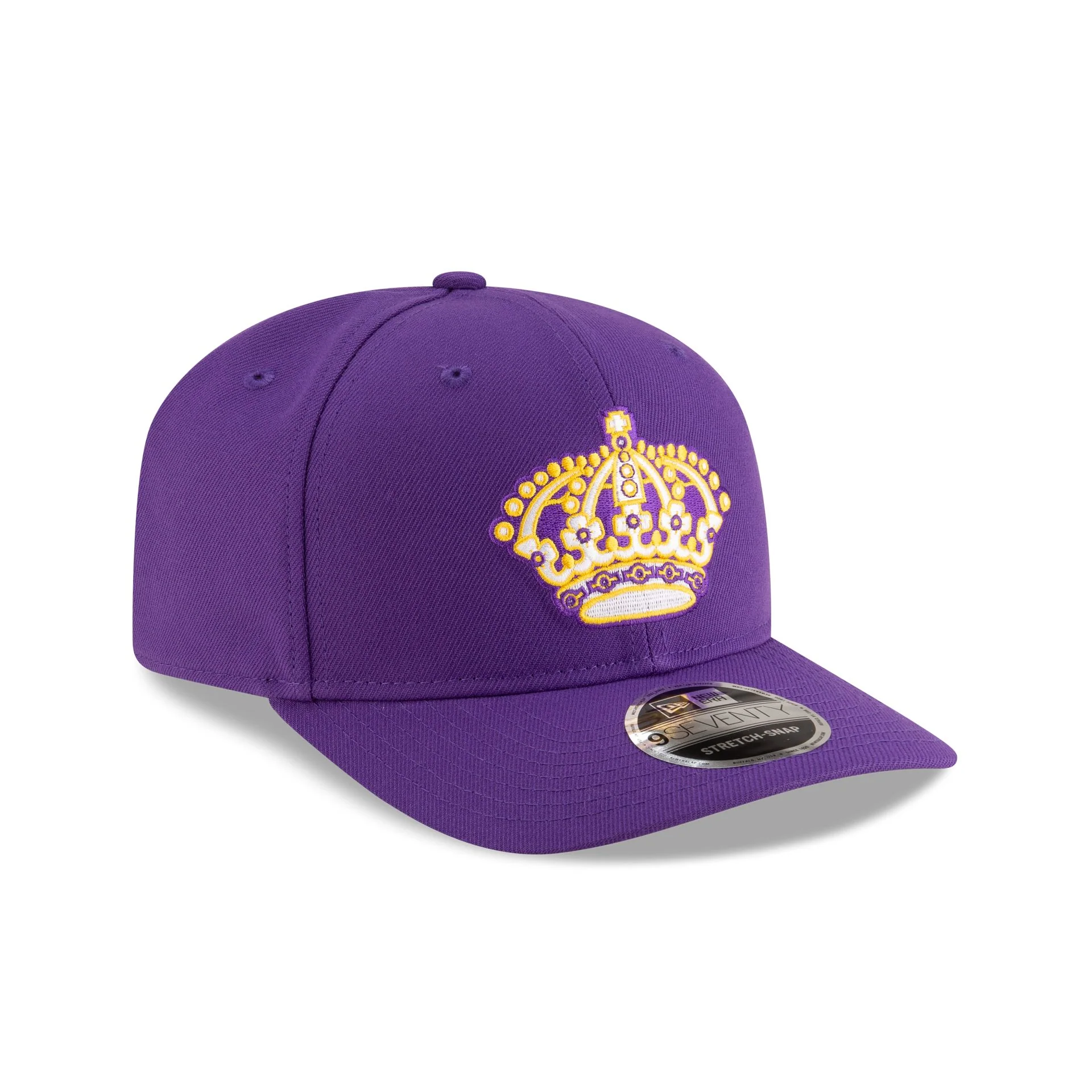 Los Angeles Kings Team Purple 9SEVENTY Stretch-Snap Hat - Image 3