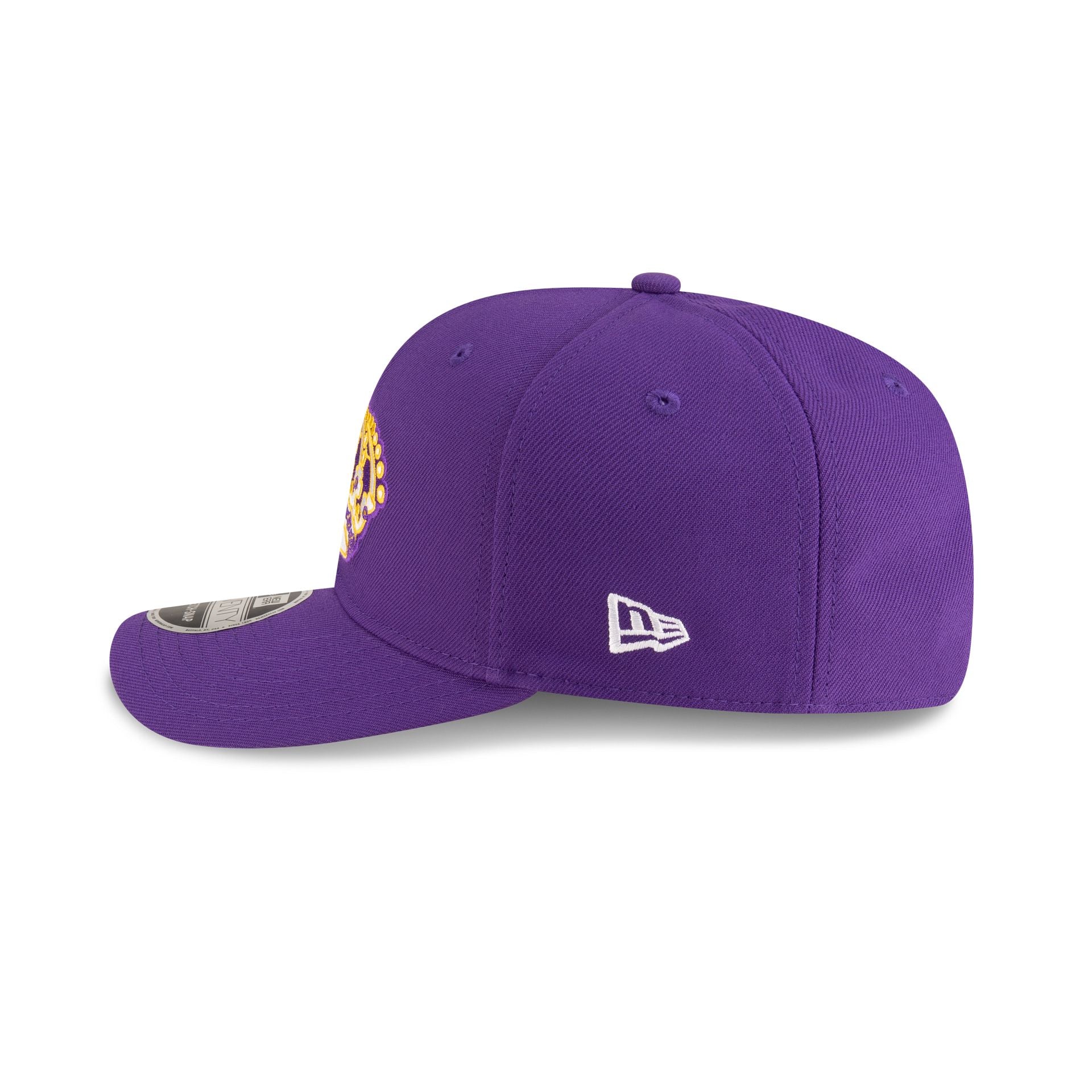 Los Angeles Kings Team Purple 9SEVENTY Stretch-Snap Hat - Image 4