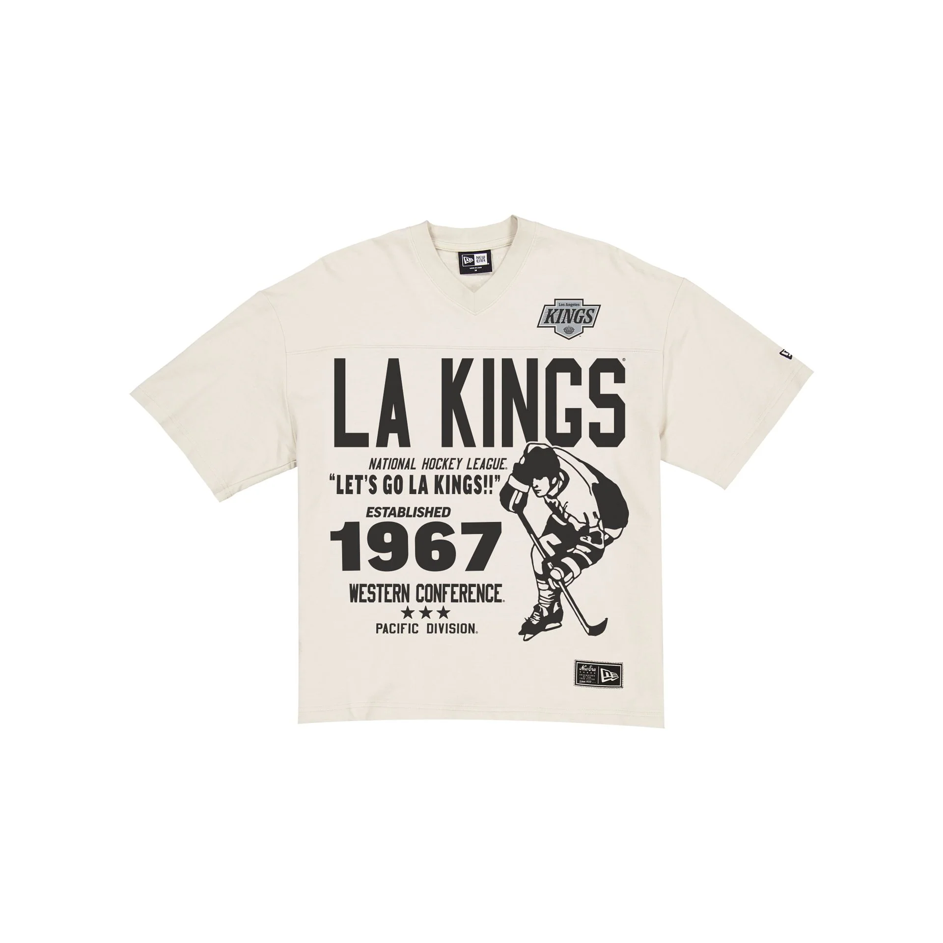 Los Angeles Kings Throwback Prep Stone T-Shirt