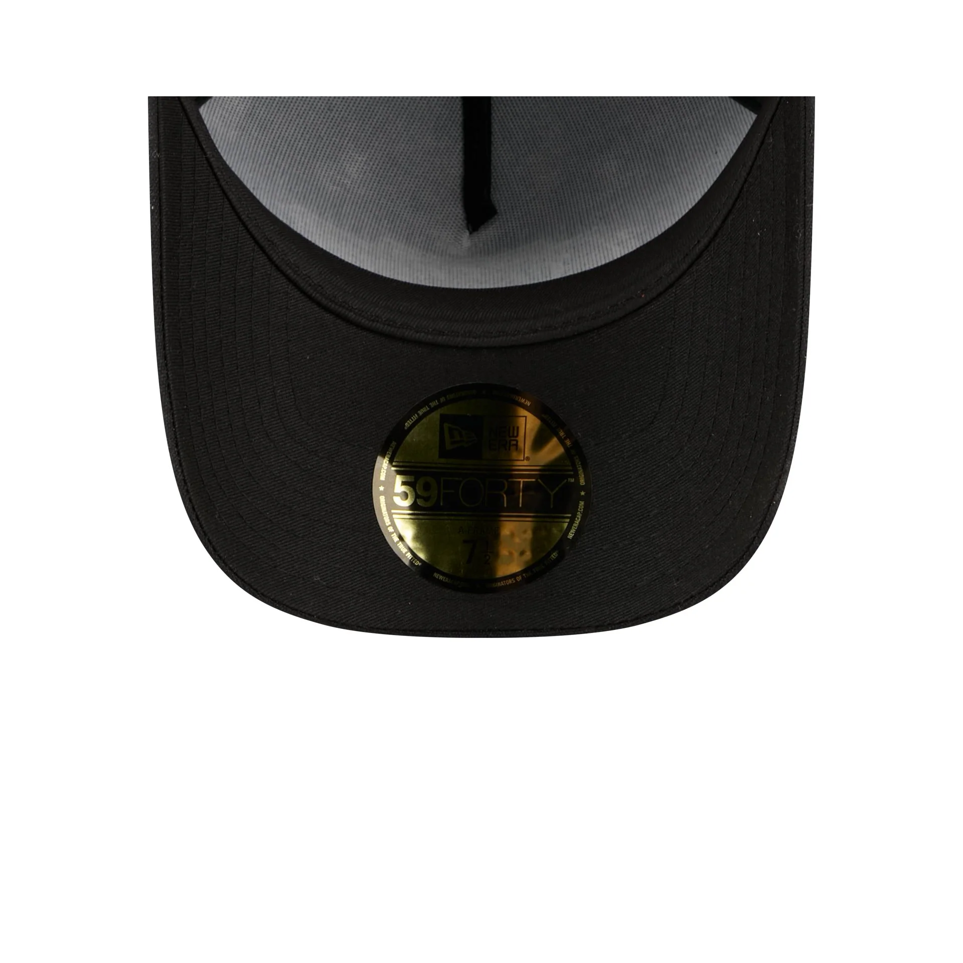 Los Angeles Kings Waxed Canvas Black 59FORTY A-Frame Fitted Hat - Image 7