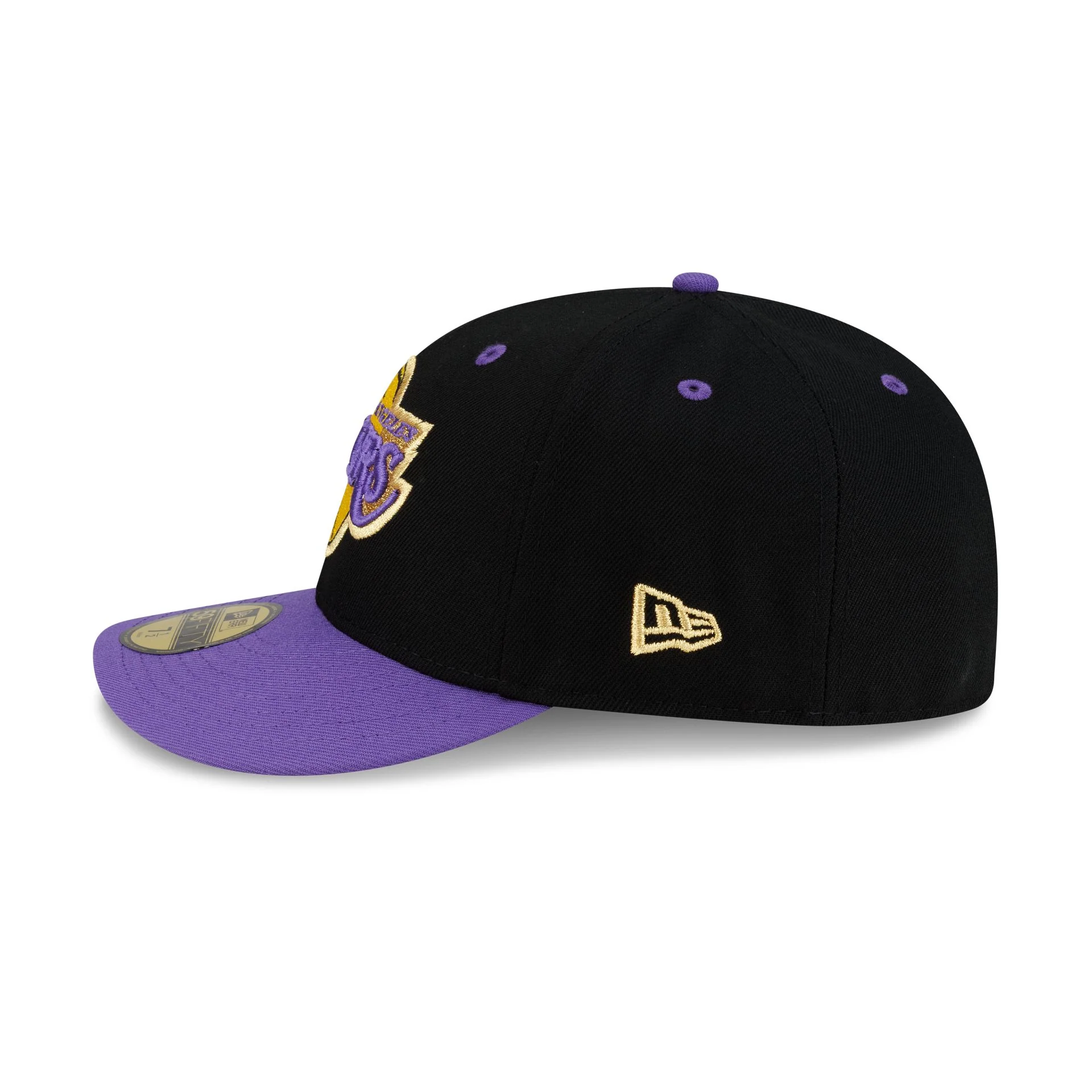 Los Angeles Lakers 2010 Finals Black & Gold 59FIFTY Fitted Hat - Image 5