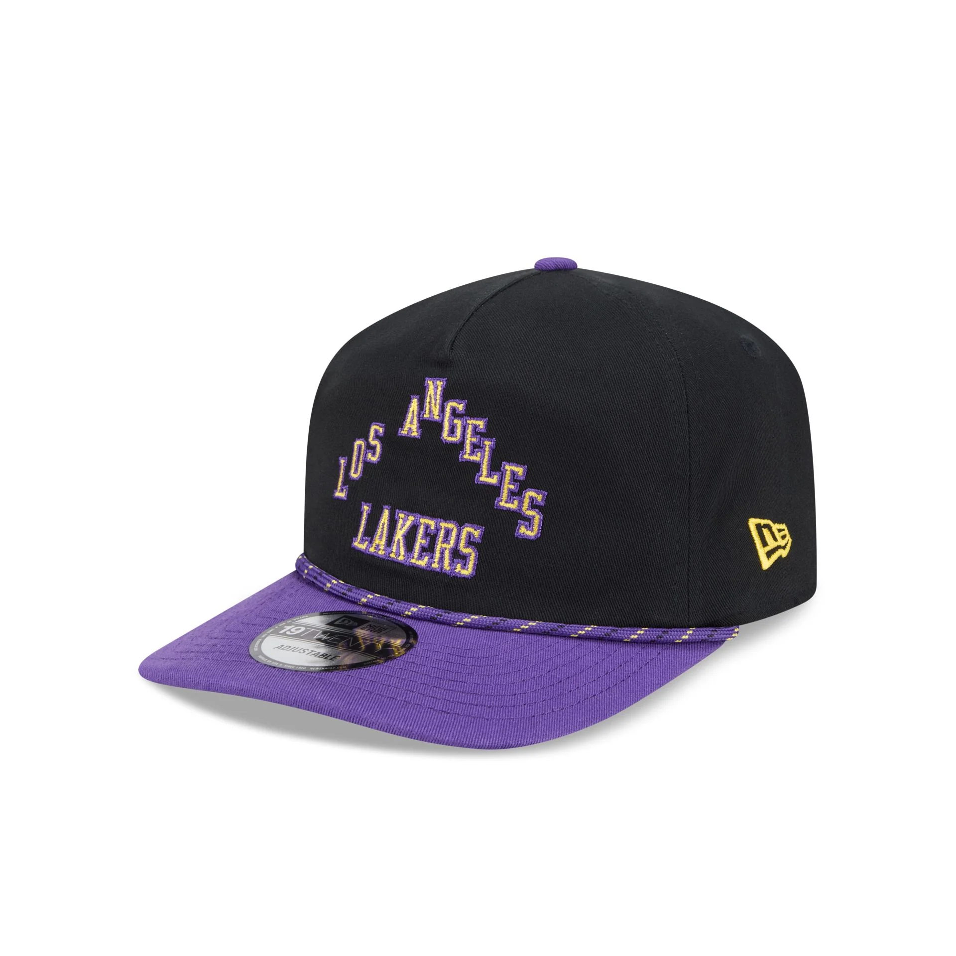 Los Angeles Lakers 2025 City Edition 19TWENTY Adjustable Hat - Image 3