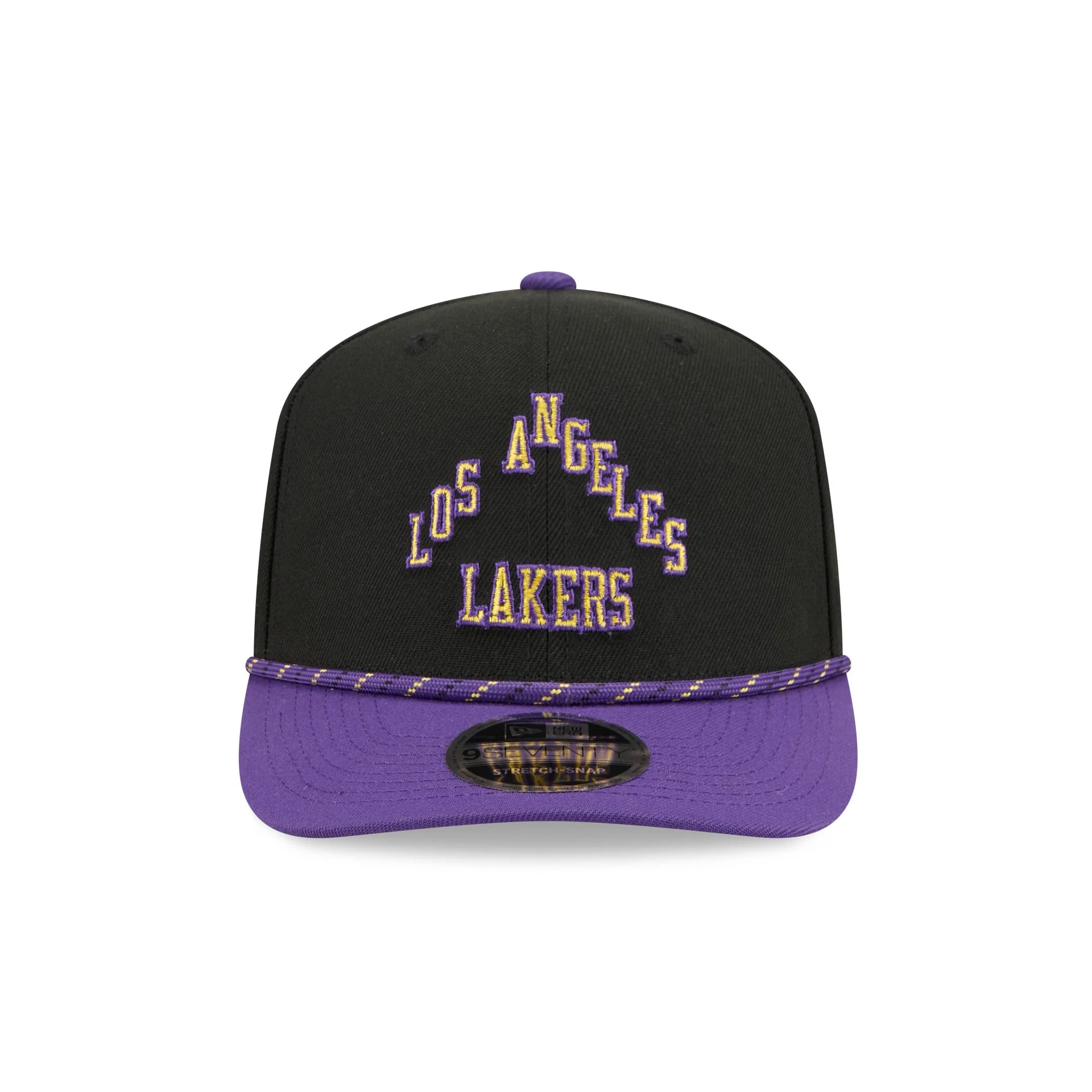 Los Angeles Lakers 2025 City Edition 9SEVENTY Stretch-Snap Hat - Image 2