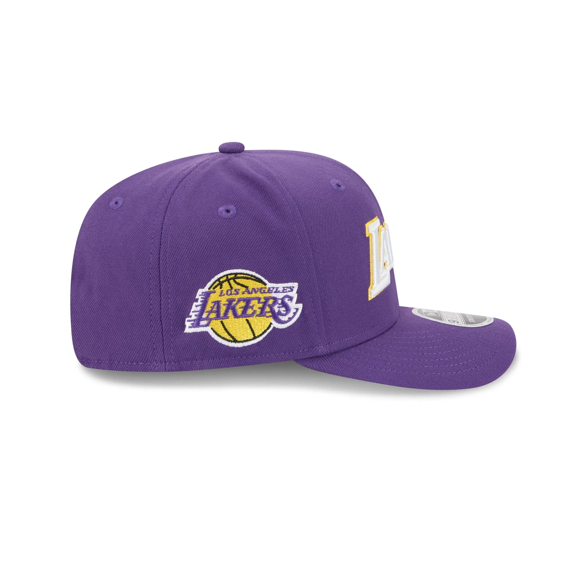 Los Angeles Lakers 2025 Statement Edition 9SEVENTY Stretch-Snap Hat - Image 4