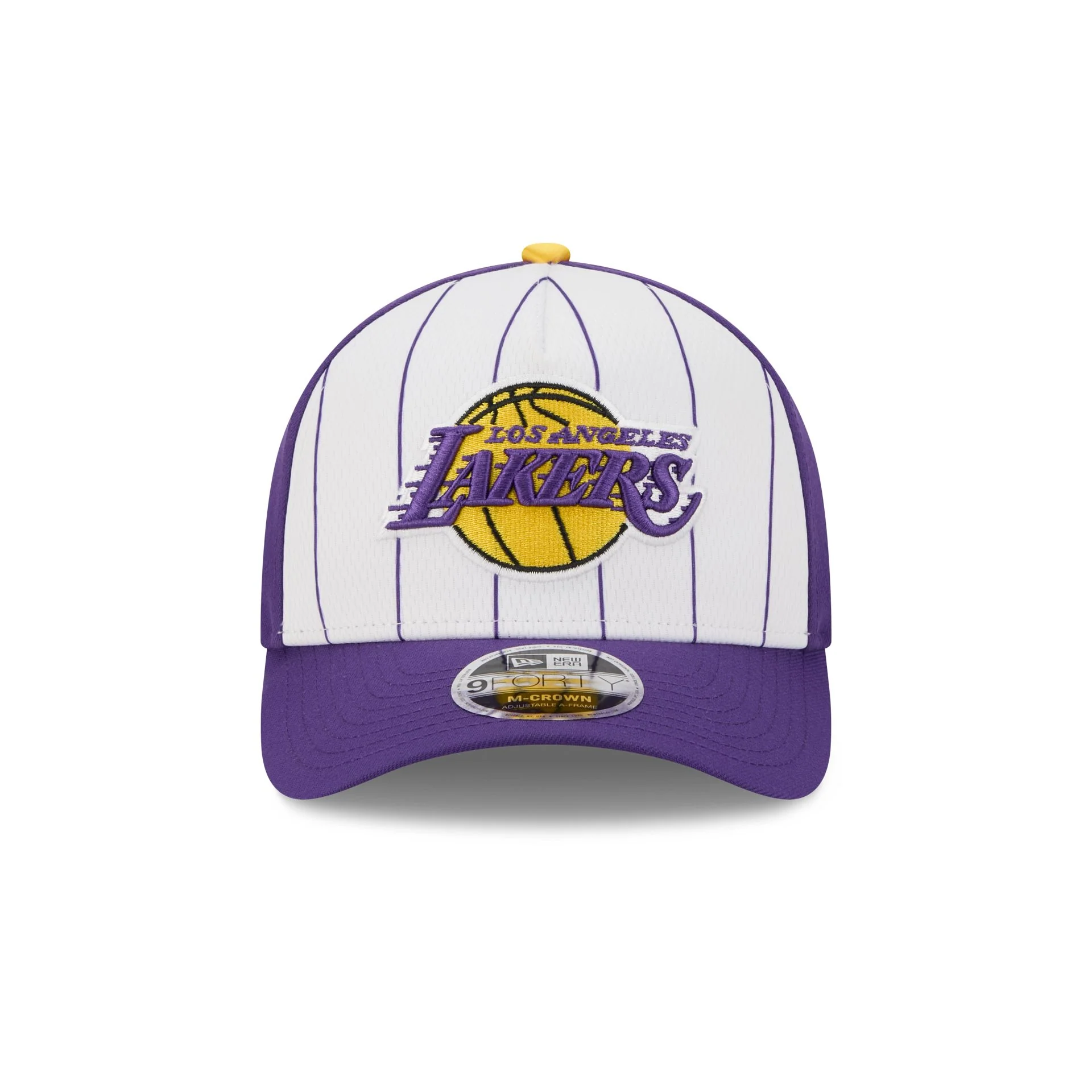 Los Angeles Lakers 2025 Tip-Off 9FORTY M-Crown A-Frame Snapback Hat - Image 2