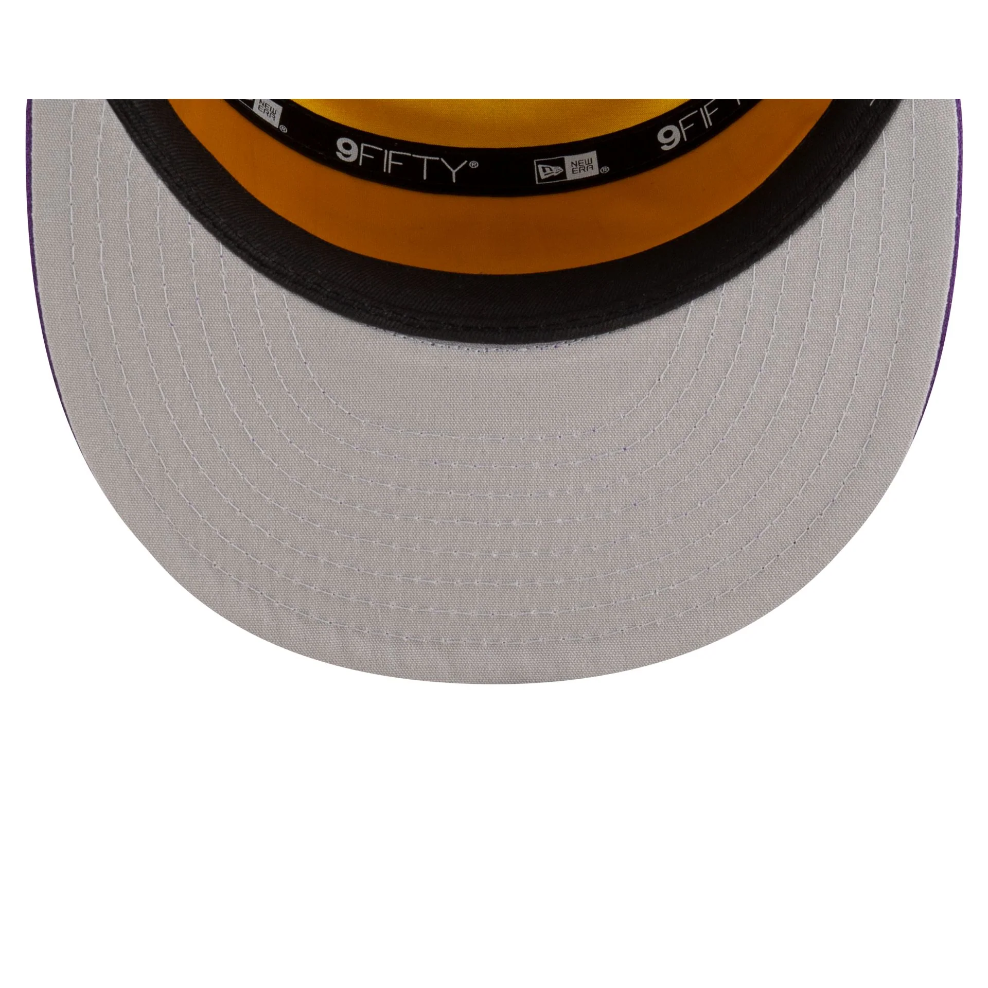 Los Angeles Lakers 2025 Tip-Off Split Panel 9FIFTY Snapback Hat - Image 7