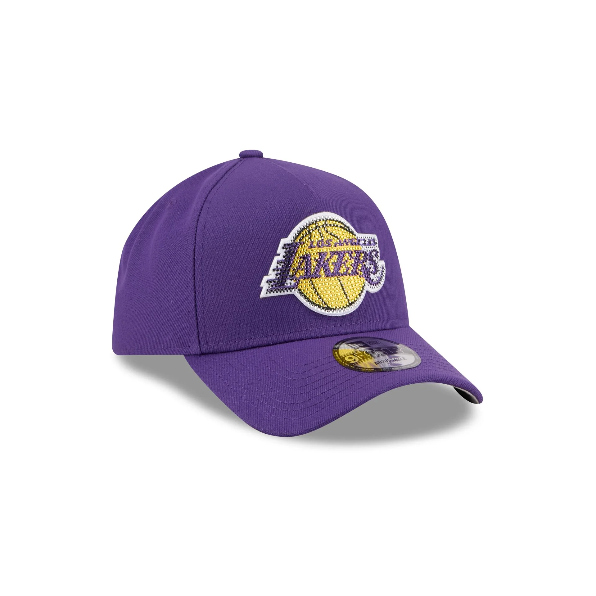 Los Angeles Lakers 2026 Draft 9FORTY A-Frame Snapback Hat - Image 3