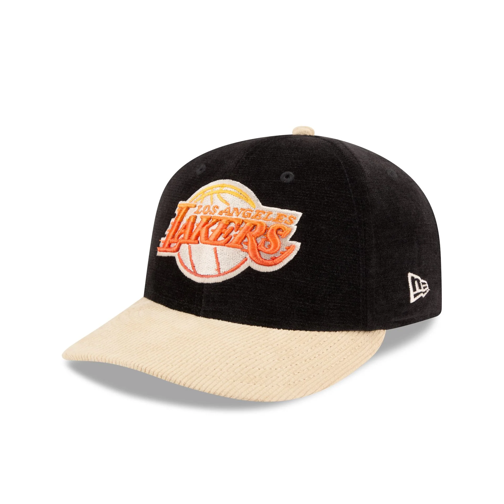 Los Angeles Lakers Fall Velvet Low Profile 59FIFTY Fitted Hat - Image 3