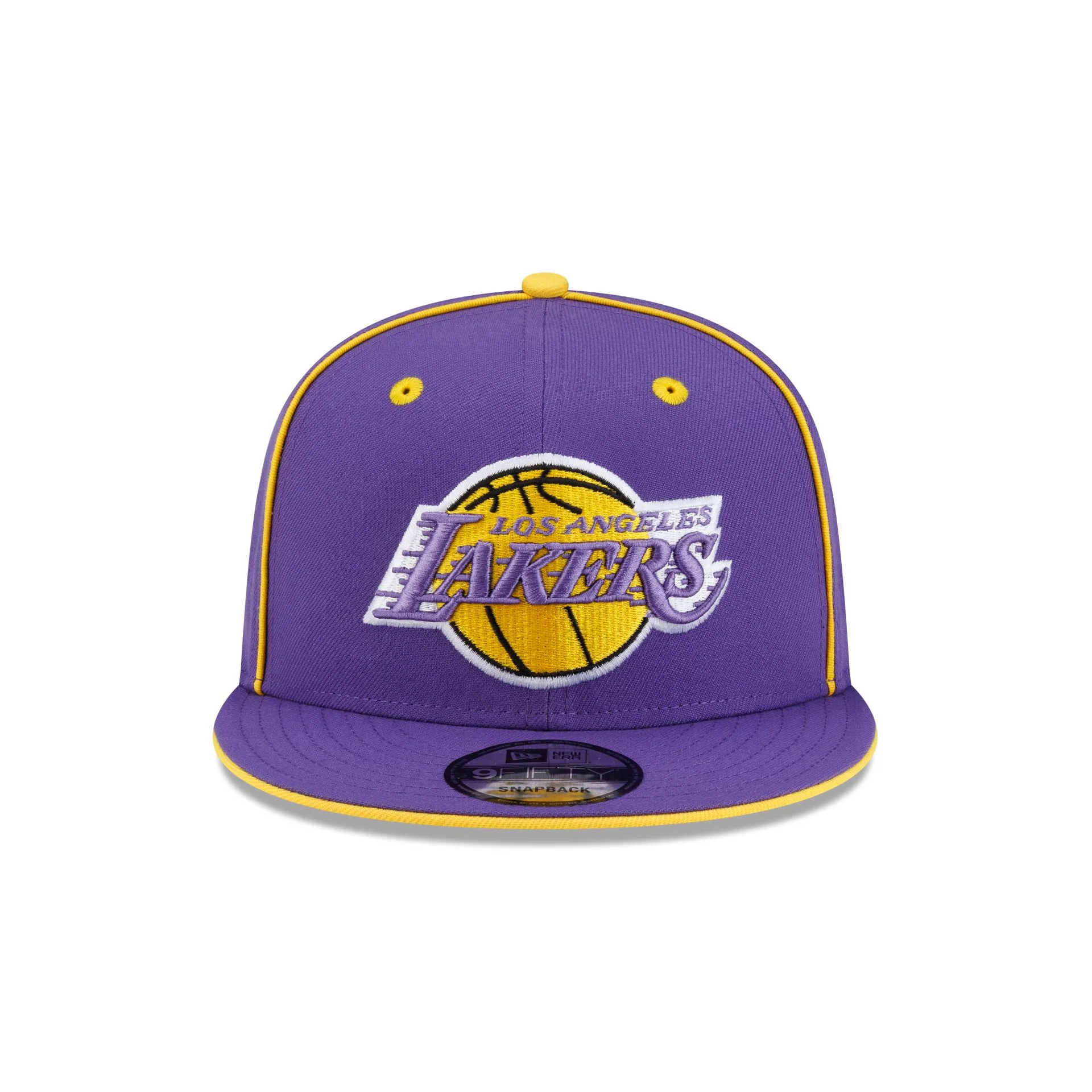 Los Angeles Lakers Hardwood Classics 2000s Flip 9FIFTY Snapback Hat - Image 2