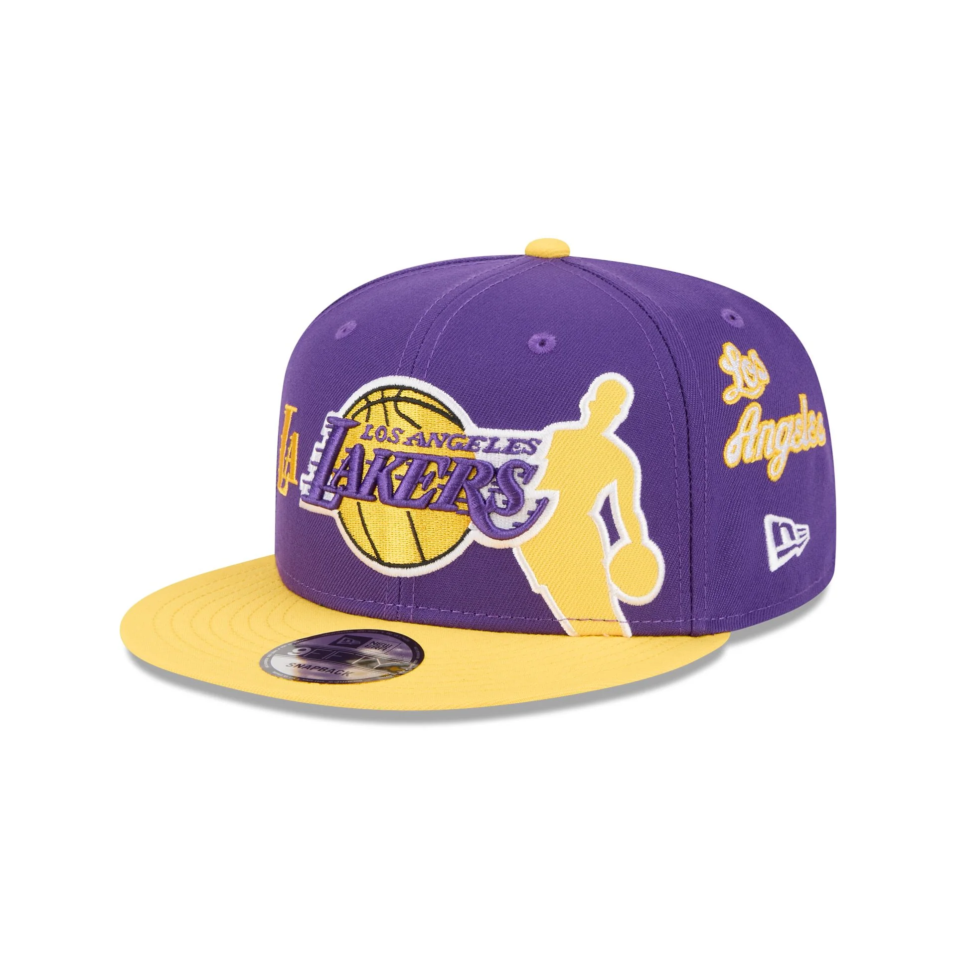 Los Angeles Lakers Hardwood Classics All-Star Game 9FIFTY Snapback Hat - Image 3