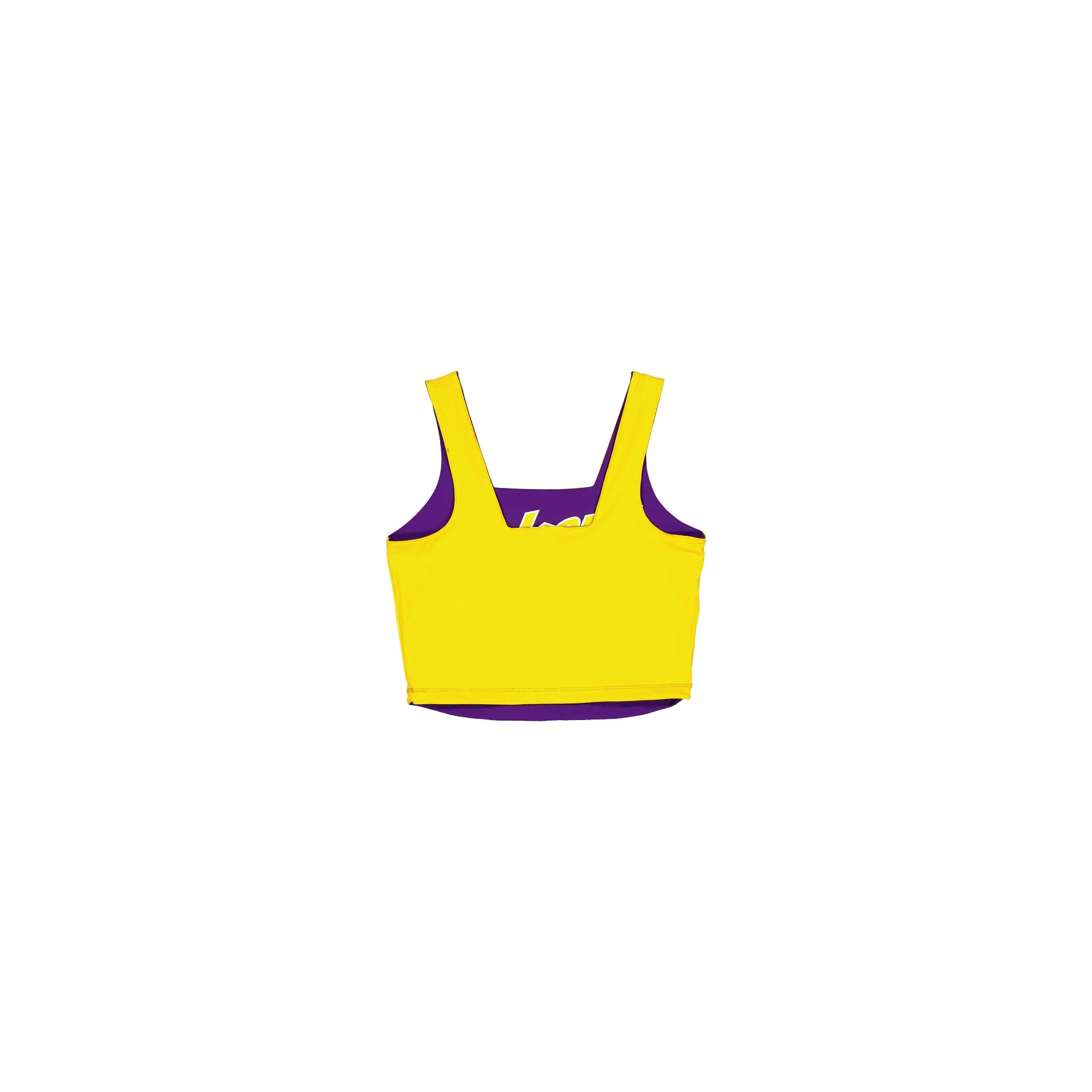 Los Angeles Lakers Sport Classics Reversible Women's Cropped Tank Top - Image 4