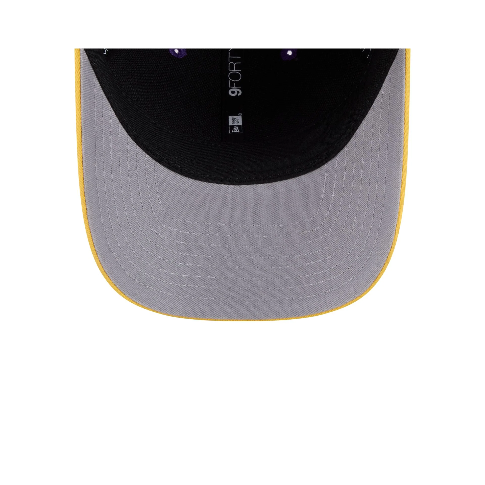 Los Angeles Lakers Team Loyal 9FORTY M-Crown Snapback Hat - Image 7