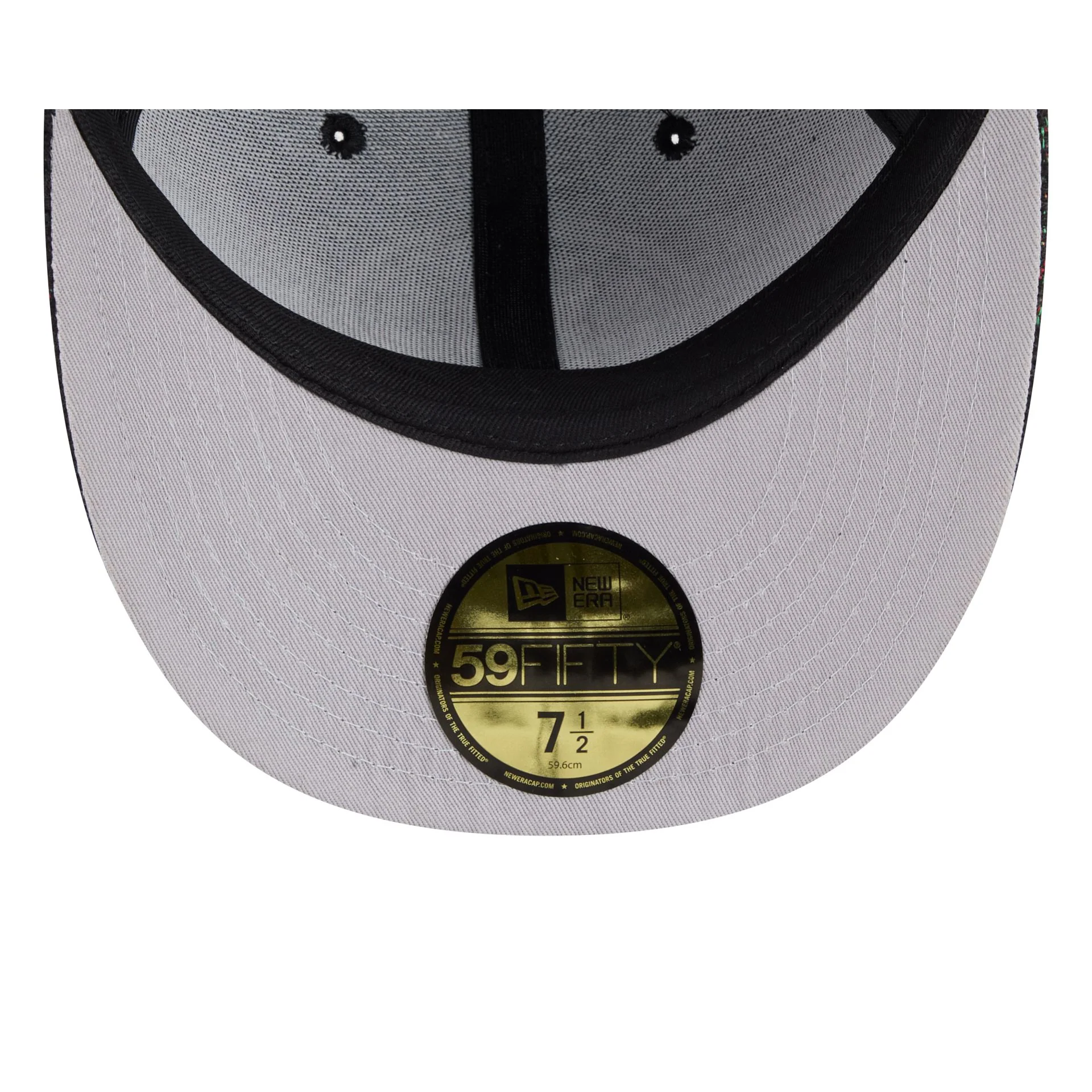 Los Angeles Lakers Three Looms Jacquard Chenille 59FIFTY Fitted Hat - Image 7