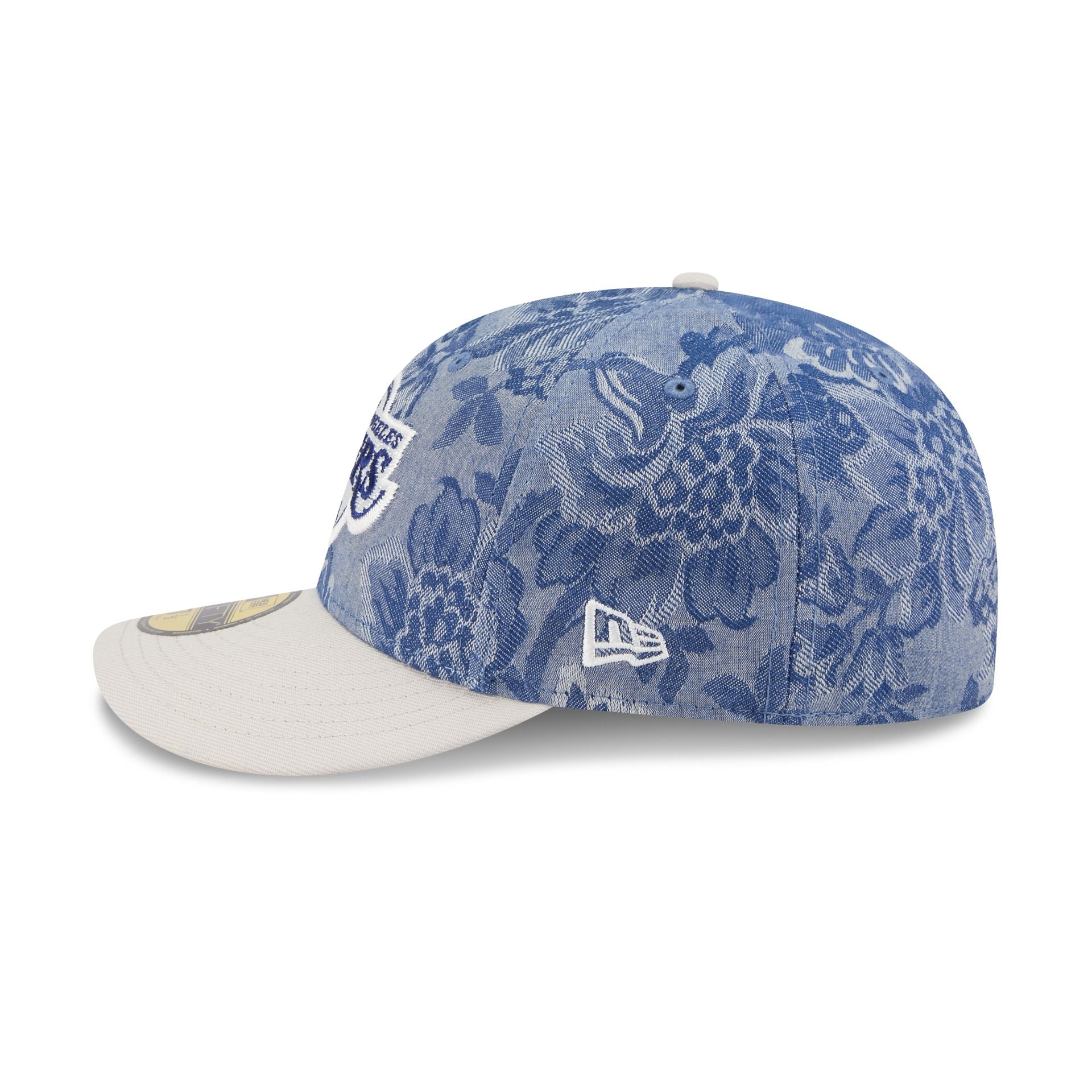 Los Angeles Lakers Two-Tone Denim 59FIFTY Fitted Hat - Image 4