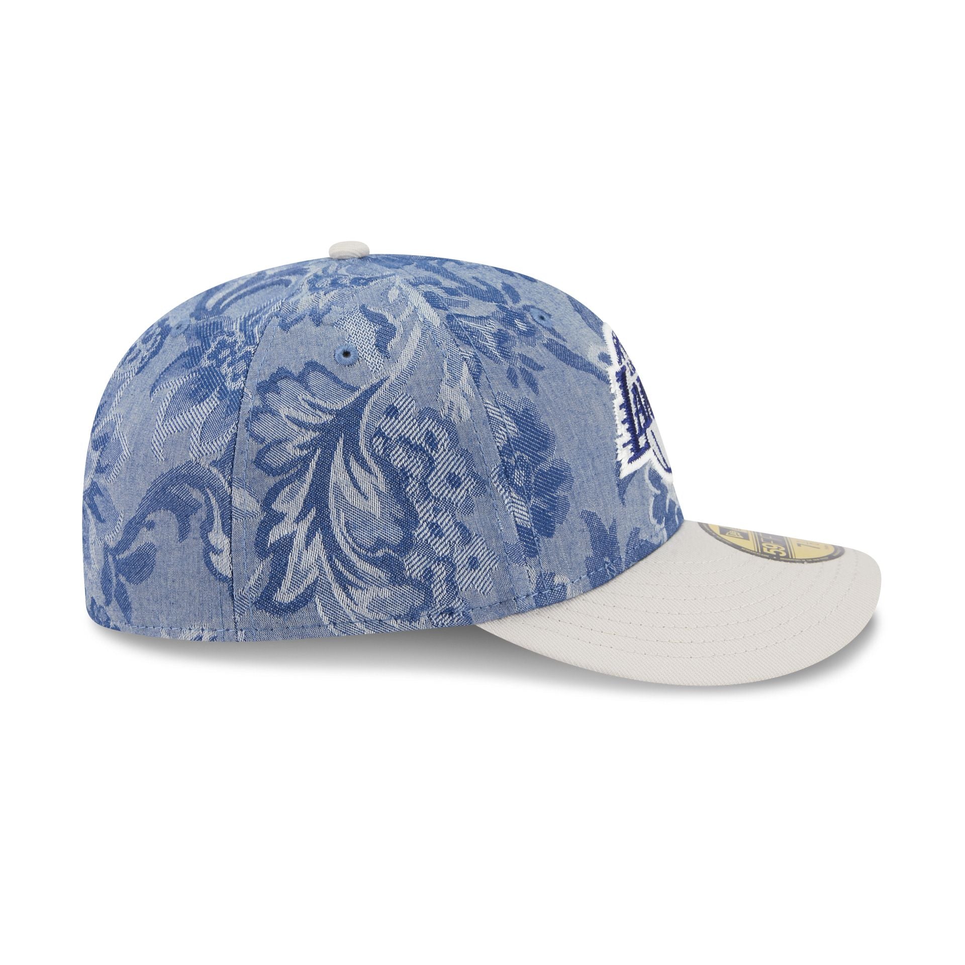 Los Angeles Lakers Two-Tone Denim 59FIFTY Fitted Hat - Image 5