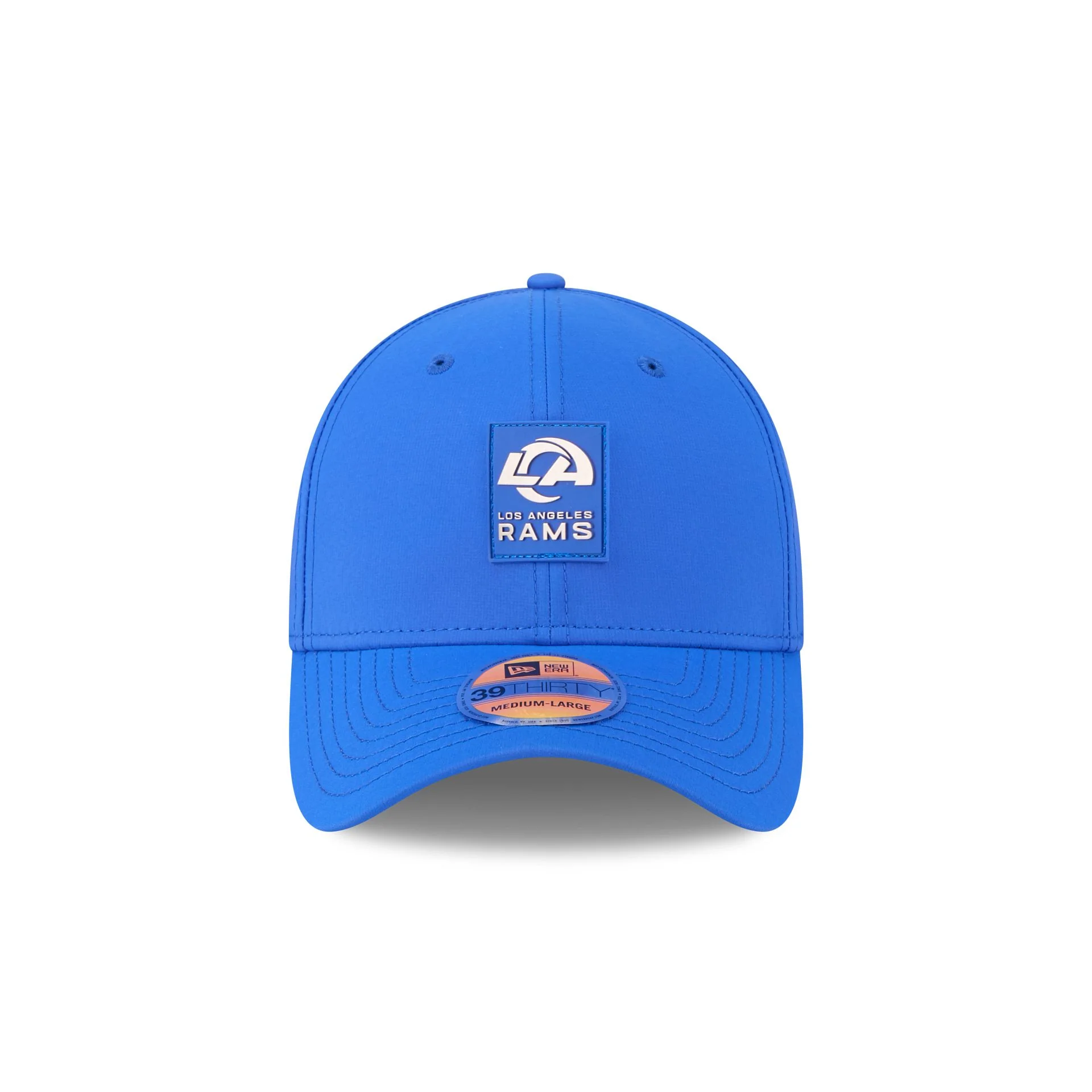 Los Angeles Rams 2025 Sideline Hot Weather 39THIRTY Stretch Fit Hat - Image 2