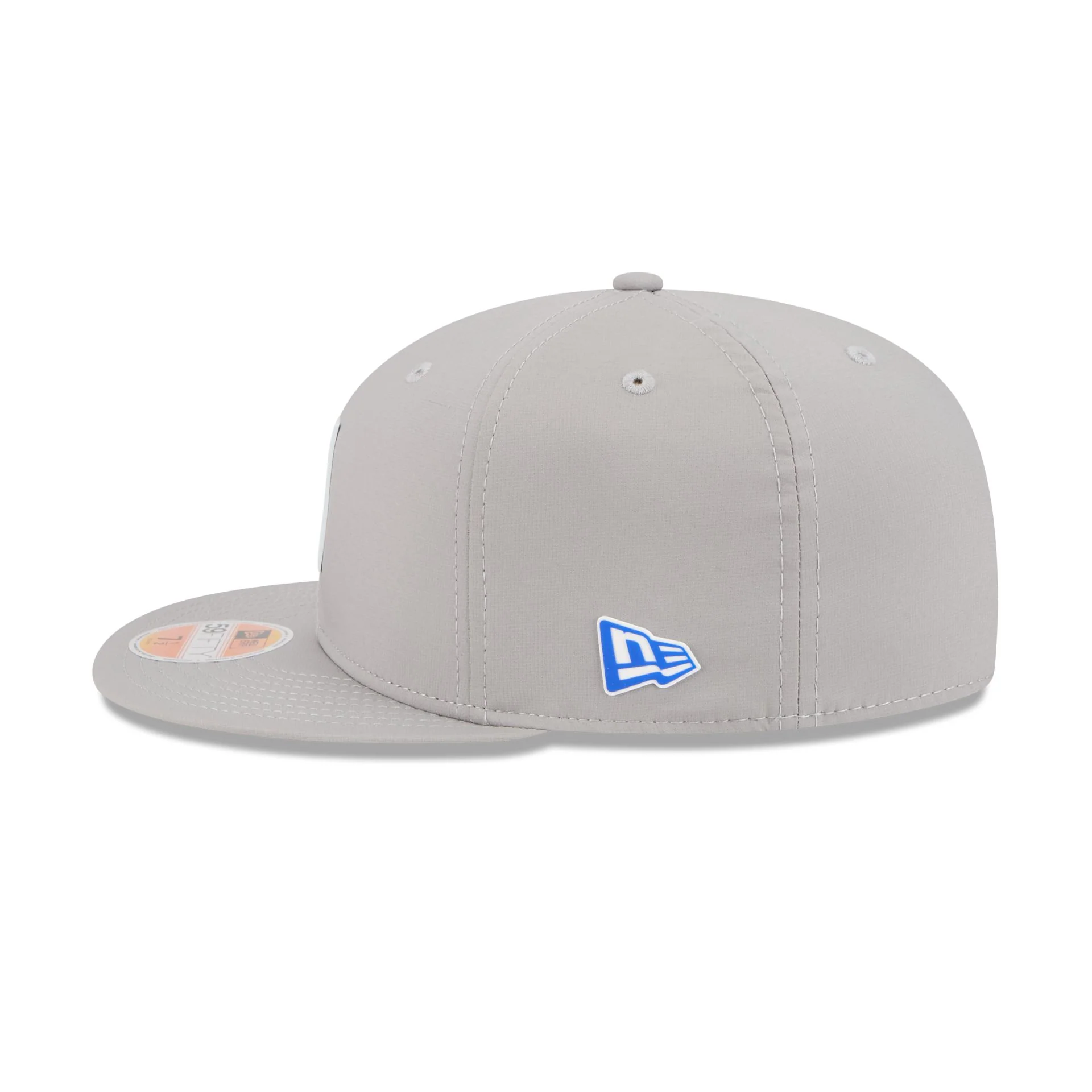 Los Angeles Rams 2025 Sideline Hot Weather Gray 59FIFTY Fitted Hat - Image 4