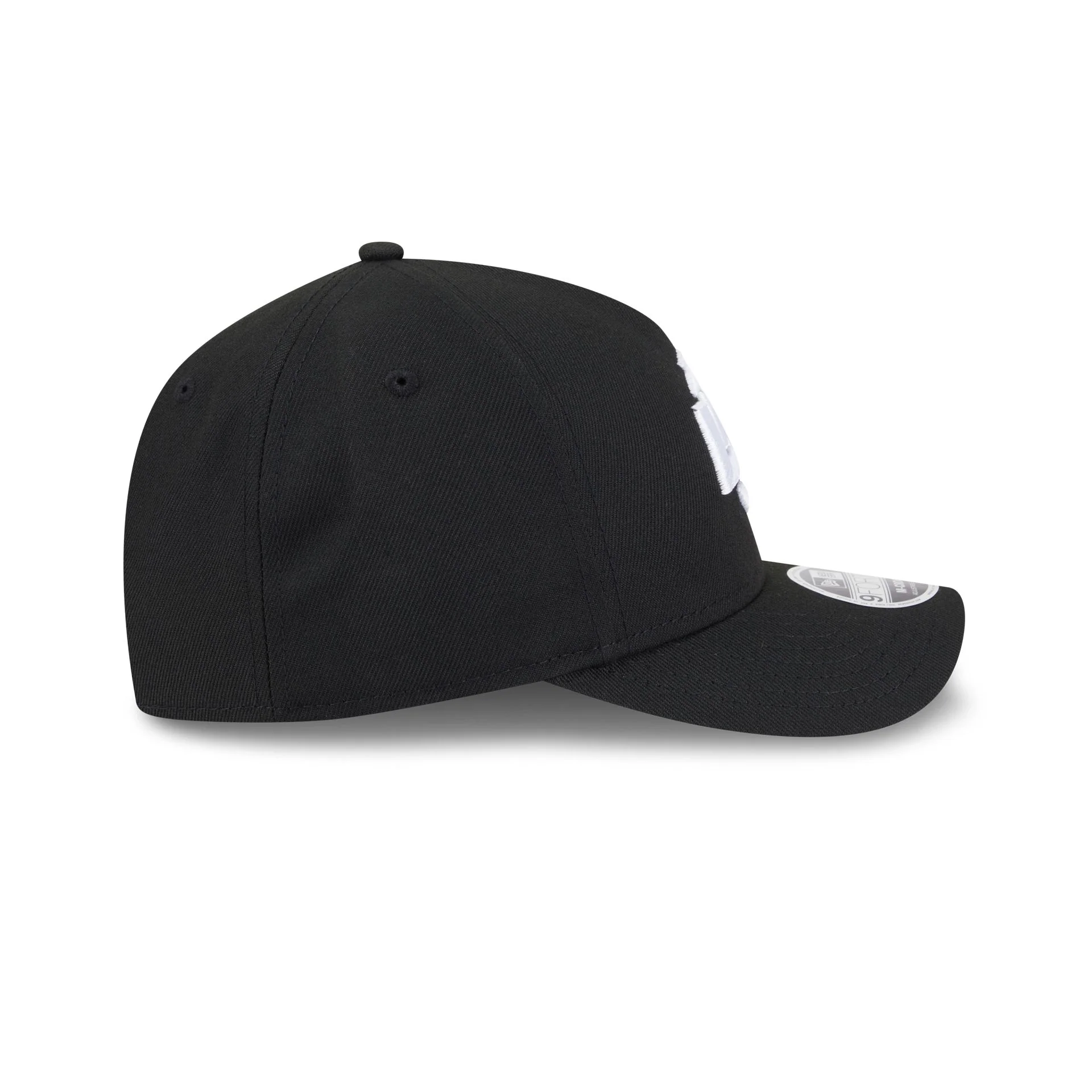 Los Angeles Rams Black & White 9FORTY M-Crown A-Frame Snapback Hat - Image 5