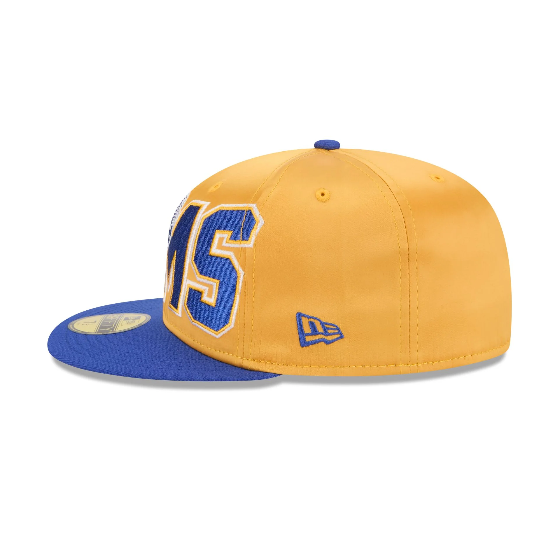 Los Angeles Rams Bold Satin 59FIFTY Fitted Hat - Image 4