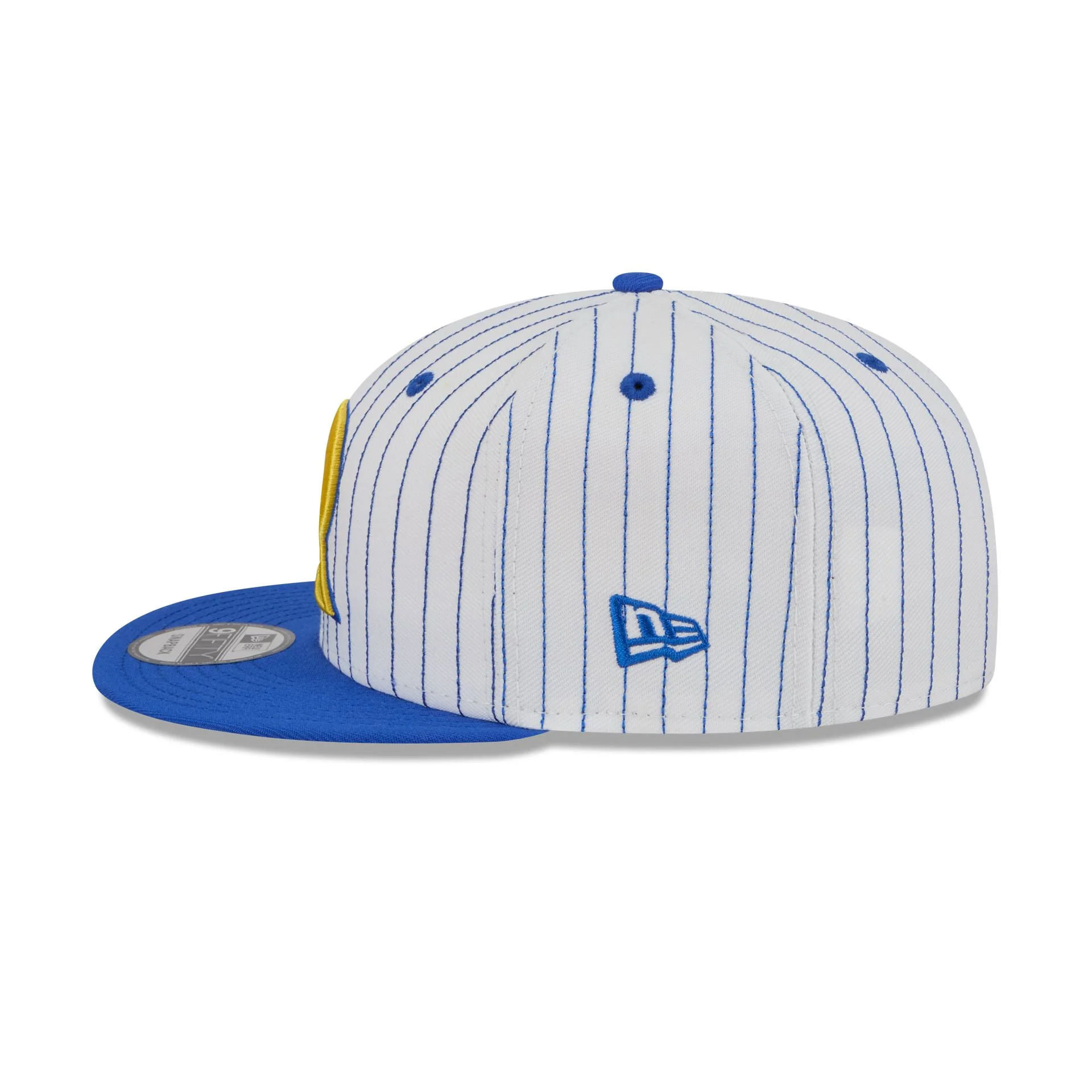 Los Angeles Rams Deceptor Pinstripe 9FIFTY Snapback Hat - Image 5