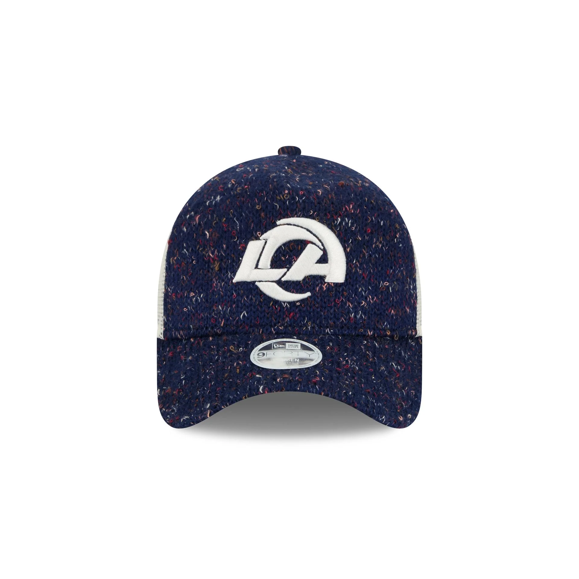 Los Angeles Rams Knit Women's 9FORTY A-Frame Trucker Hat - Image 2