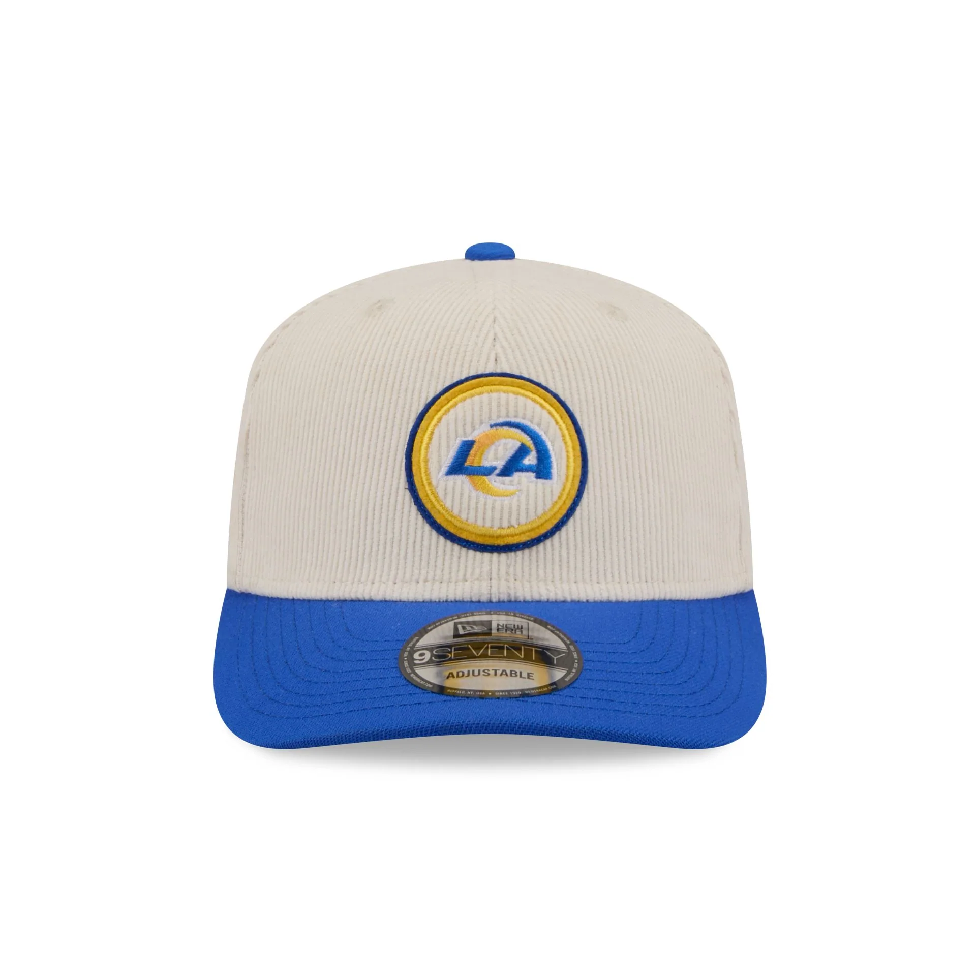Los Angeles Rams Loyal Corduroy 9SEVENTY Stretch-Snap Hat - Image 2