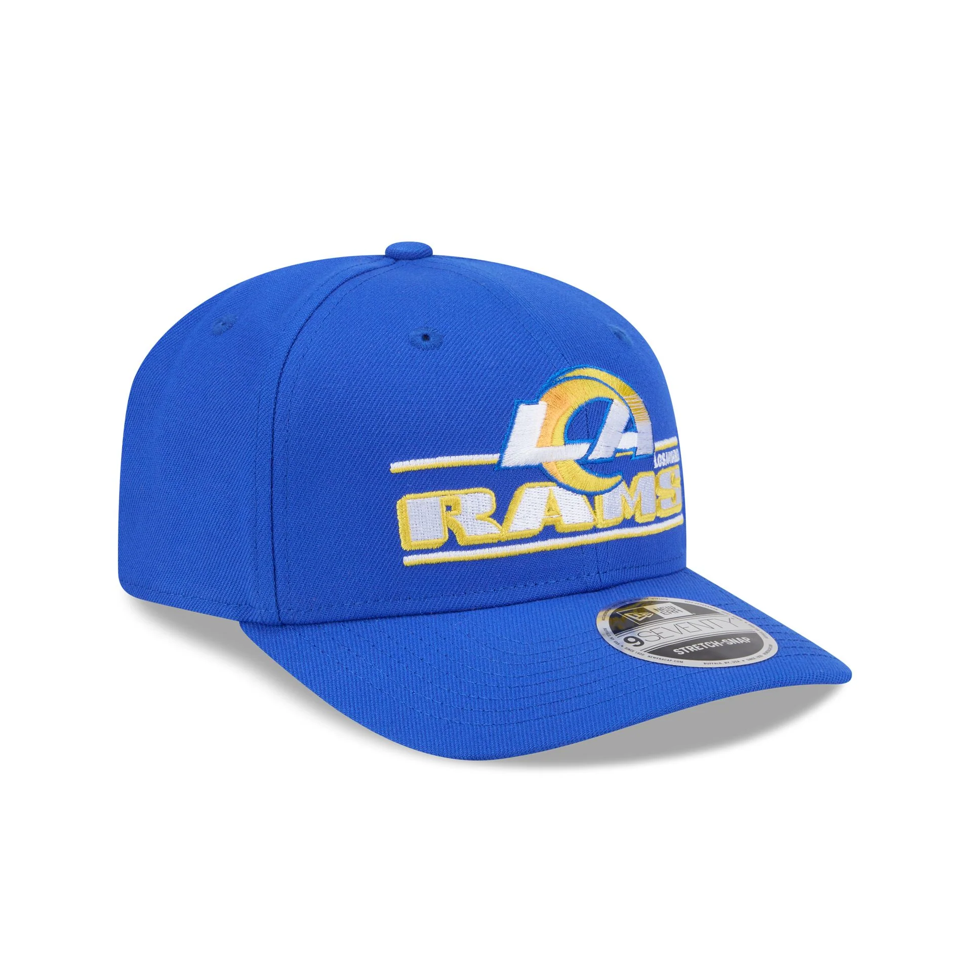 Los Angeles Rams Stated 9SEVENTY Stretch-Snap Hat - Image 3