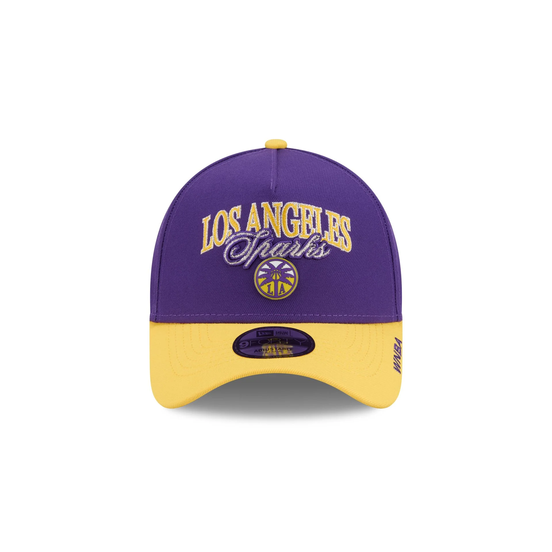Los Angeles Sparks 2026 Tip-Off 9FORTY A-Frame Snapback Hat - Image 2