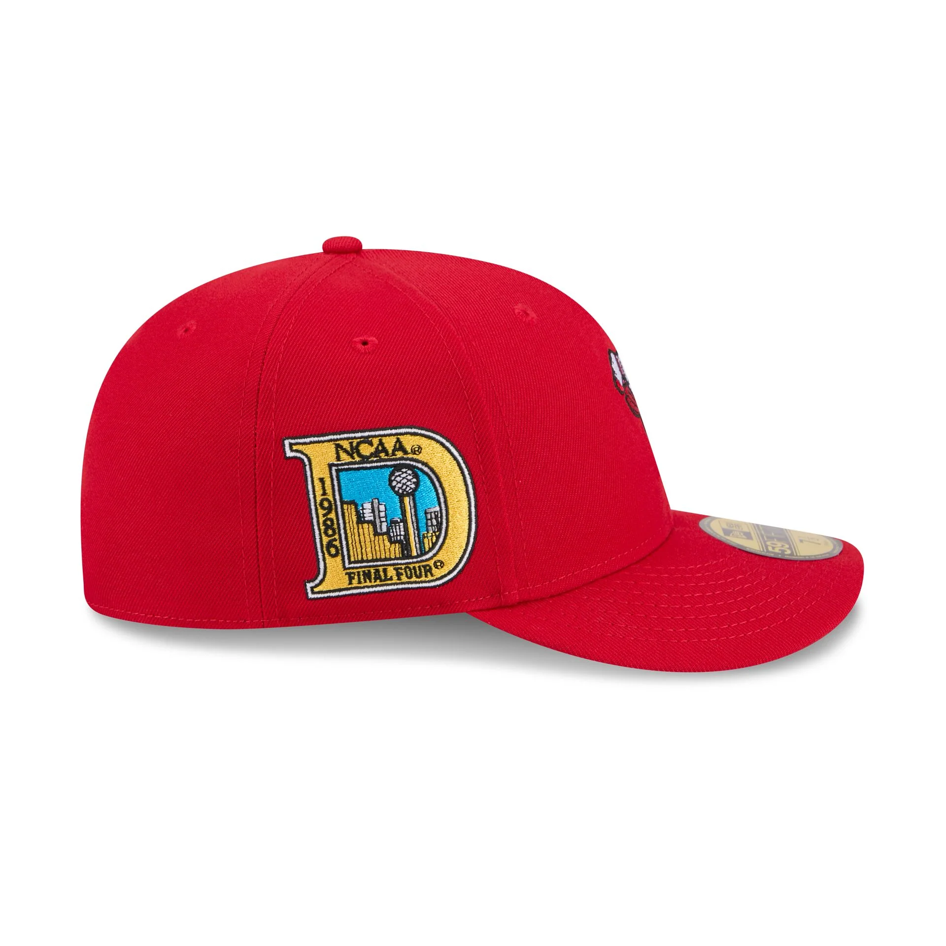 Louisville Cardinals 1986 March Madness College Vault 59FIFTY Fitted Hat - Image 4