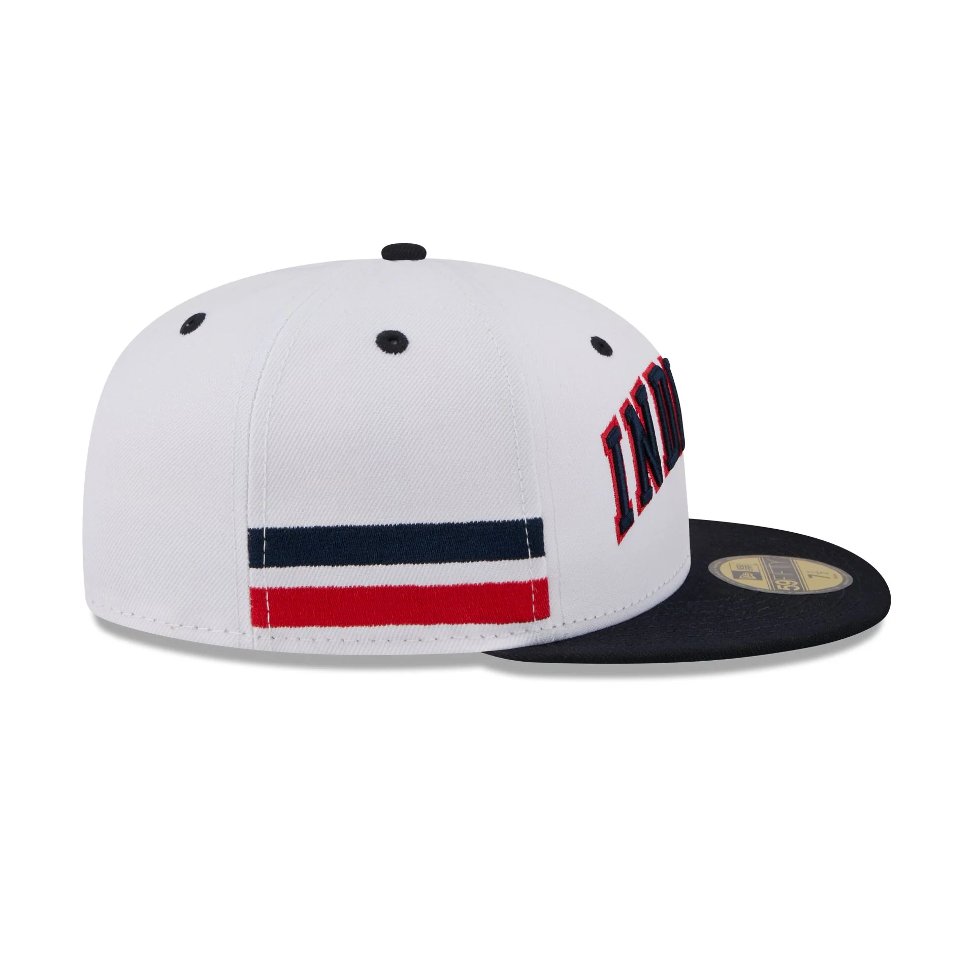 Major League White 59FIFTY Fitted Hat - Image 4