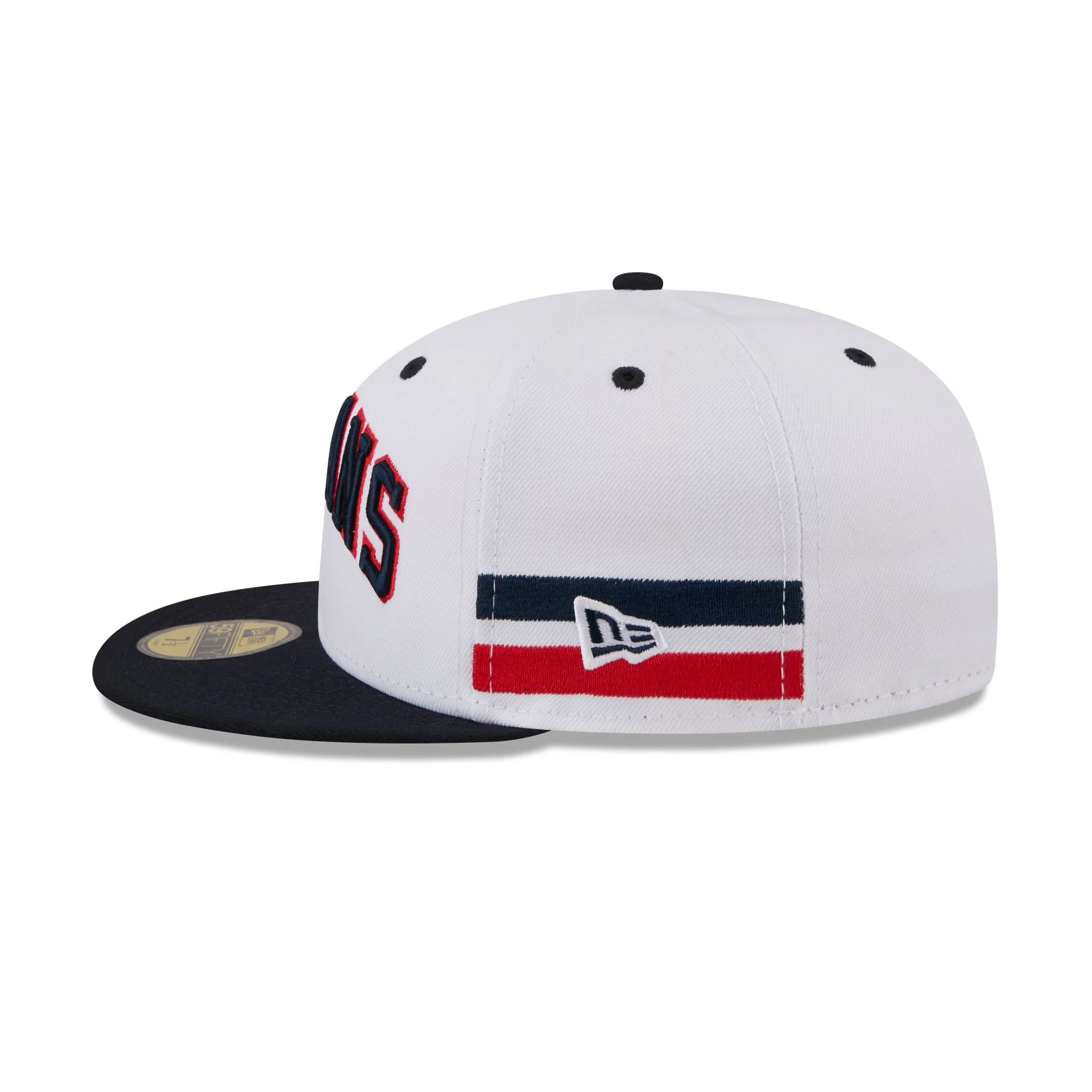 Major League White 59FIFTY Fitted Hat - Image 5