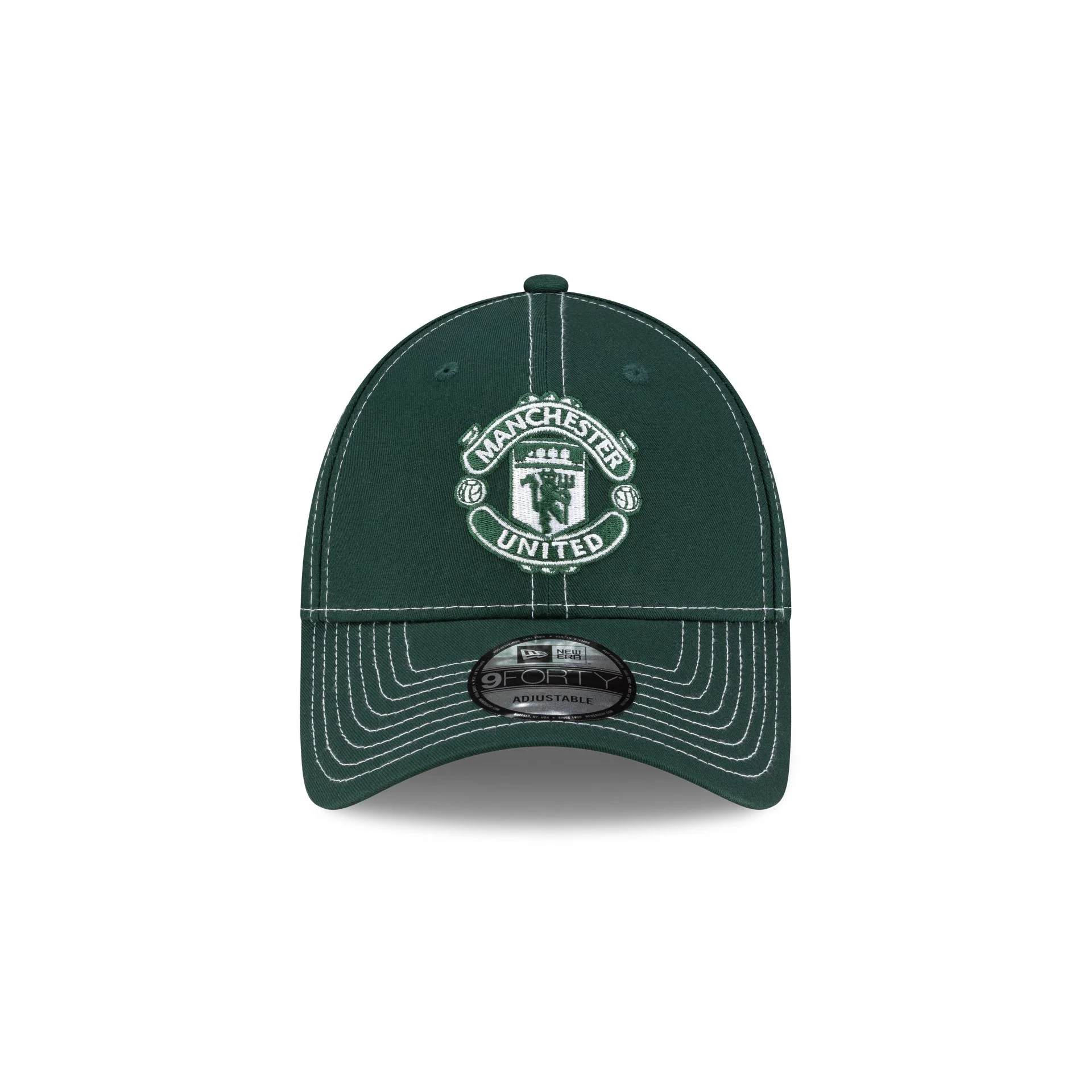 Manchester United FC Contrast Stitch 9FORTY Adjustable Hat - Image 2