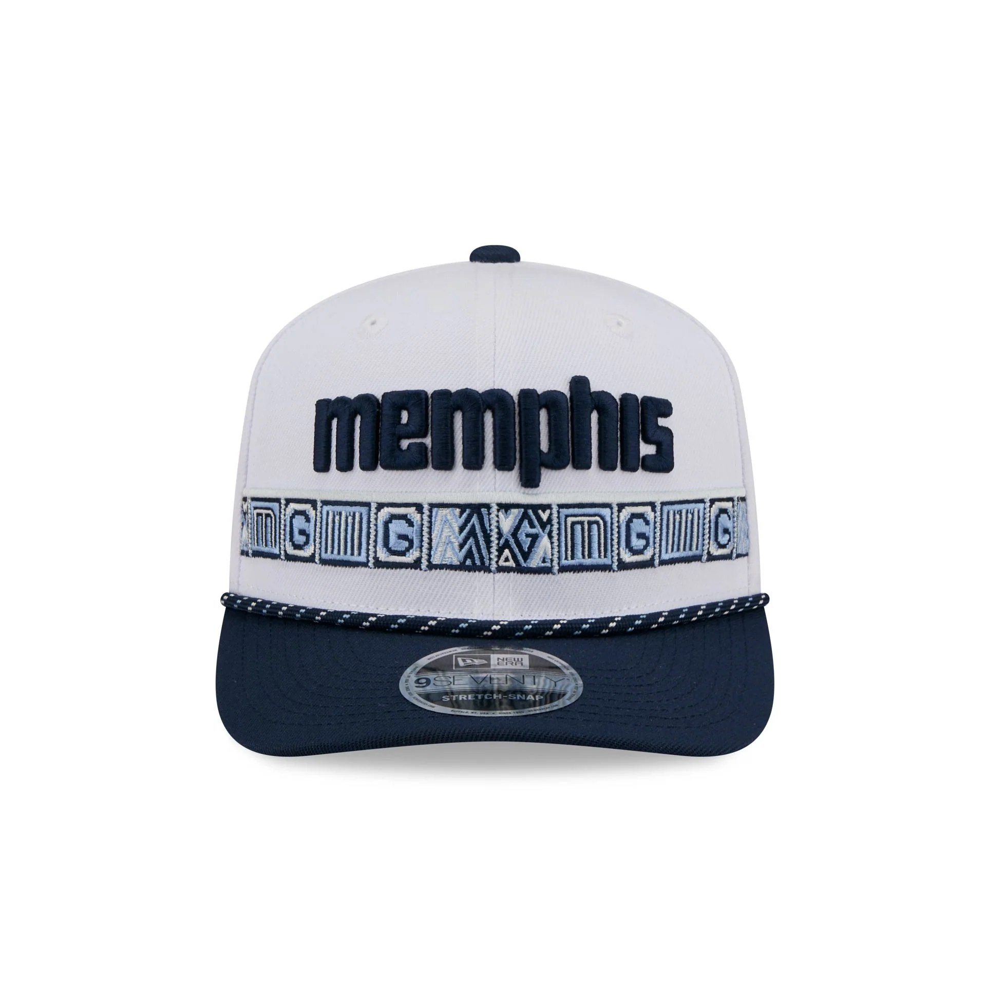 Memphis Grizzlies 2025 City Edition 9SEVENTY Stretch-Snap Hat - Image 2