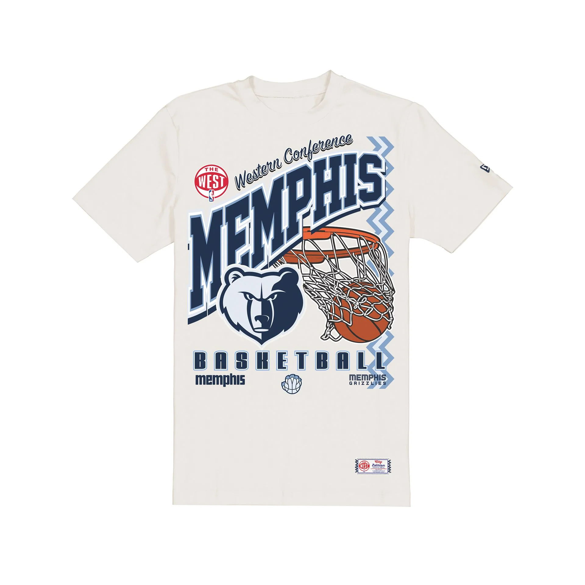 Memphis Grizzlies 2025 City Edition Stone T-Shirt