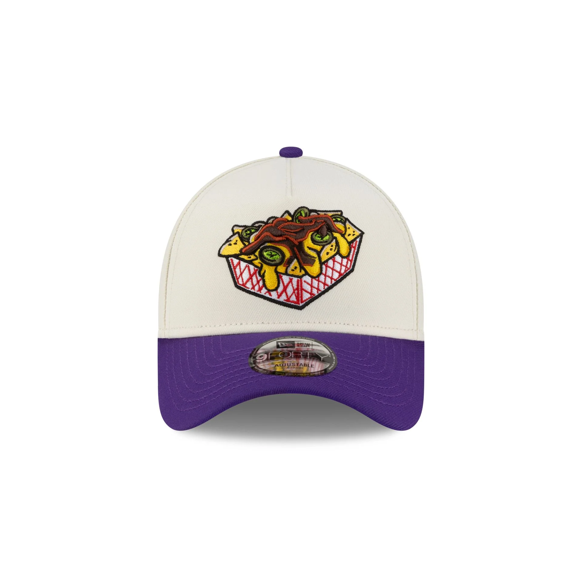 Memphis Redbirds Chrome Food Pack 9FORTY A-Frame Snapback Hat - Image 2