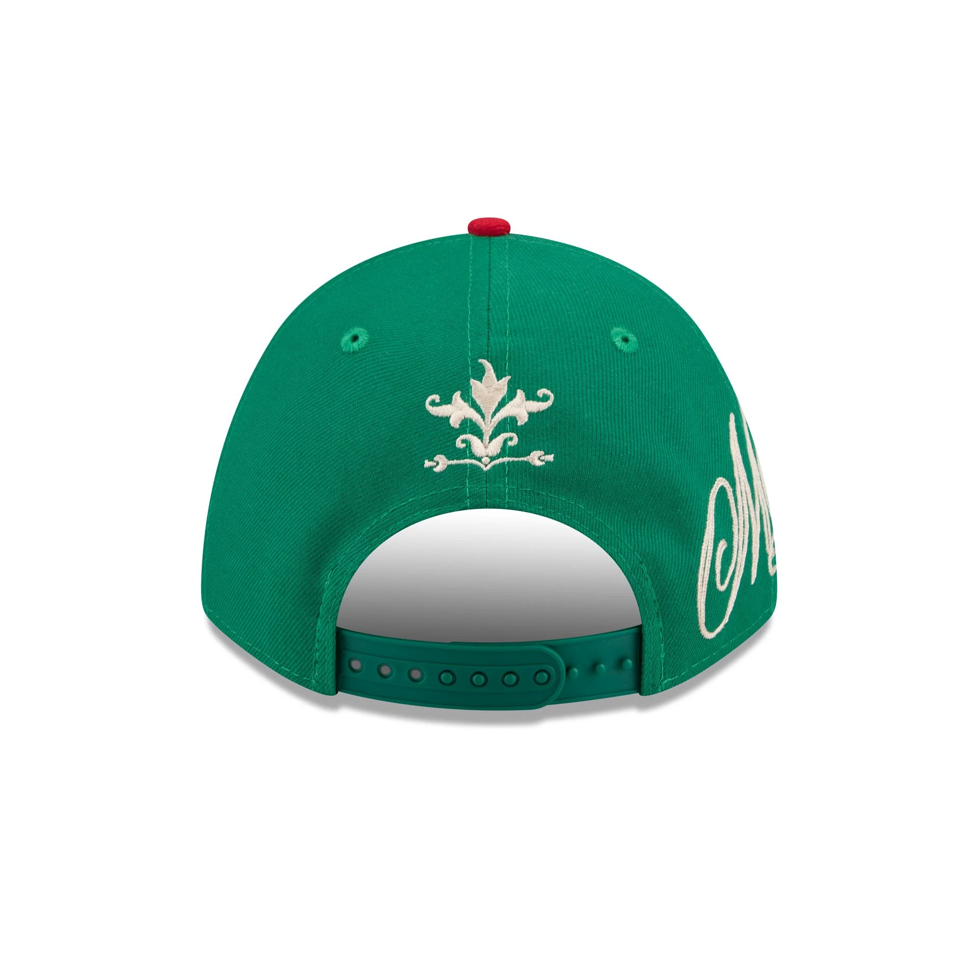Mexico Baseball Script 9FORTY M-Crown A-Frame Snapback Hat - Image 6
