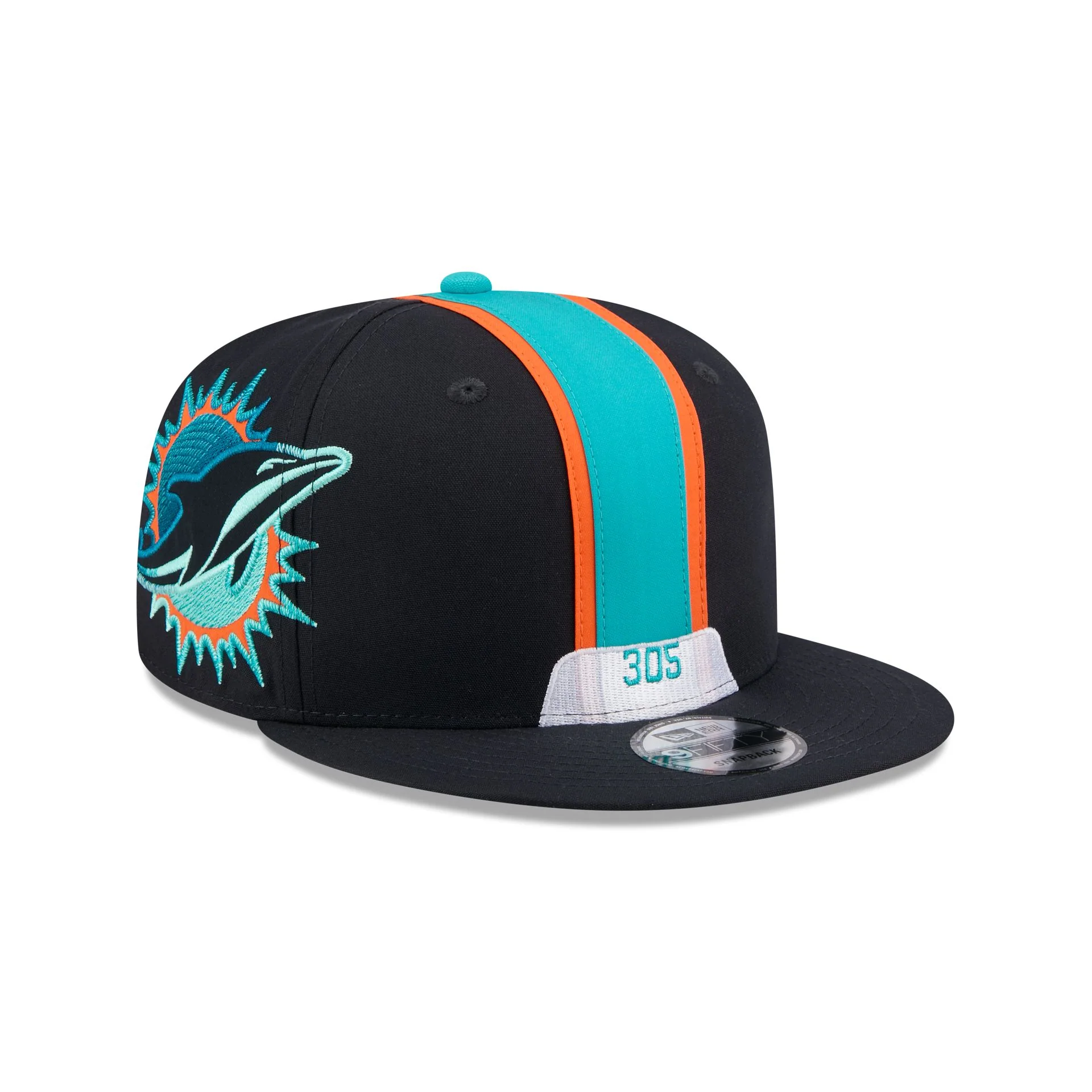 Miami Dolphins 2025 NFL Rivalries Helmet Pack 9FIFTY Snapback Hat - Image 3
